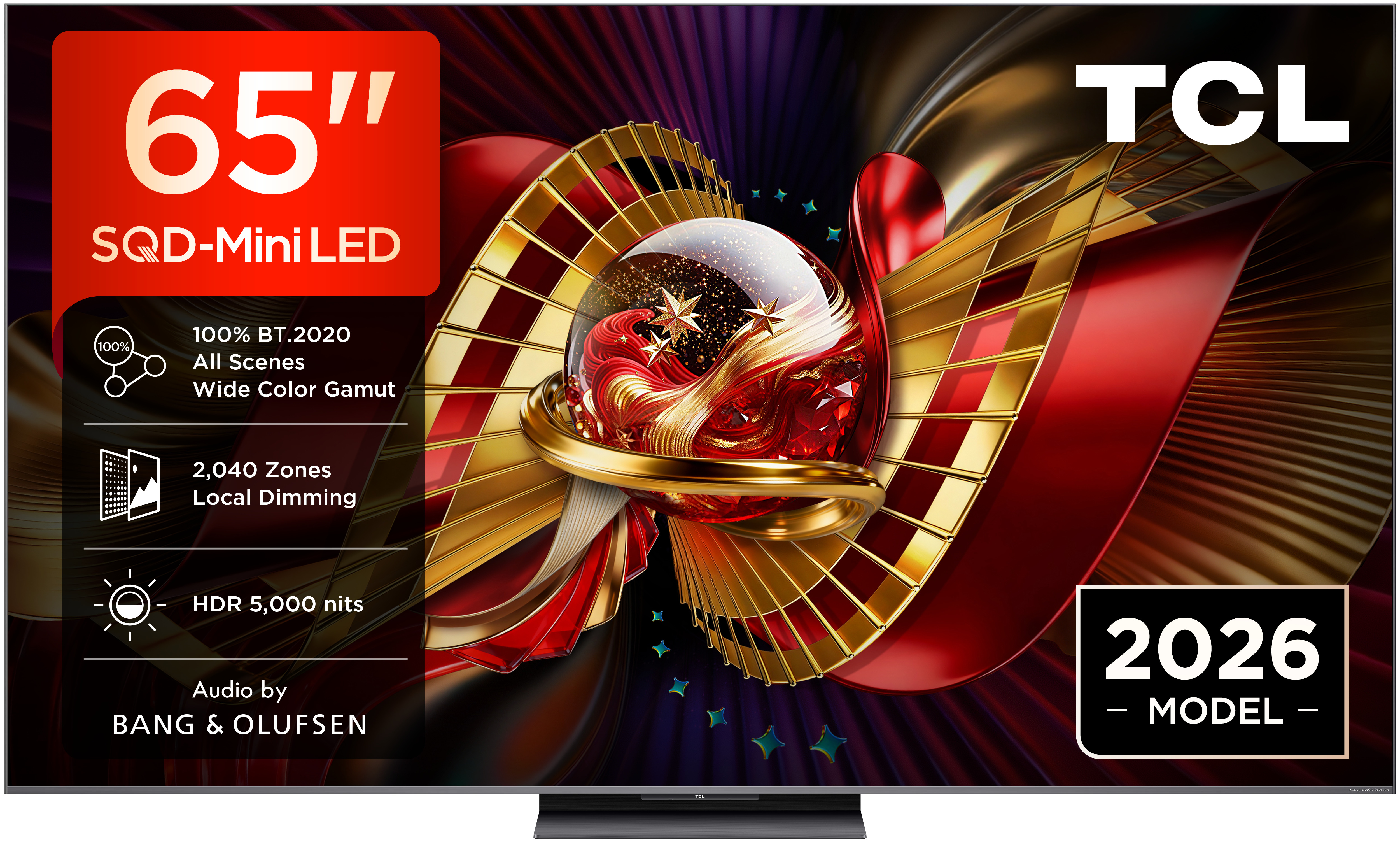 Televizorius TCL 65C8L, 65 ", 4K Ultra HD