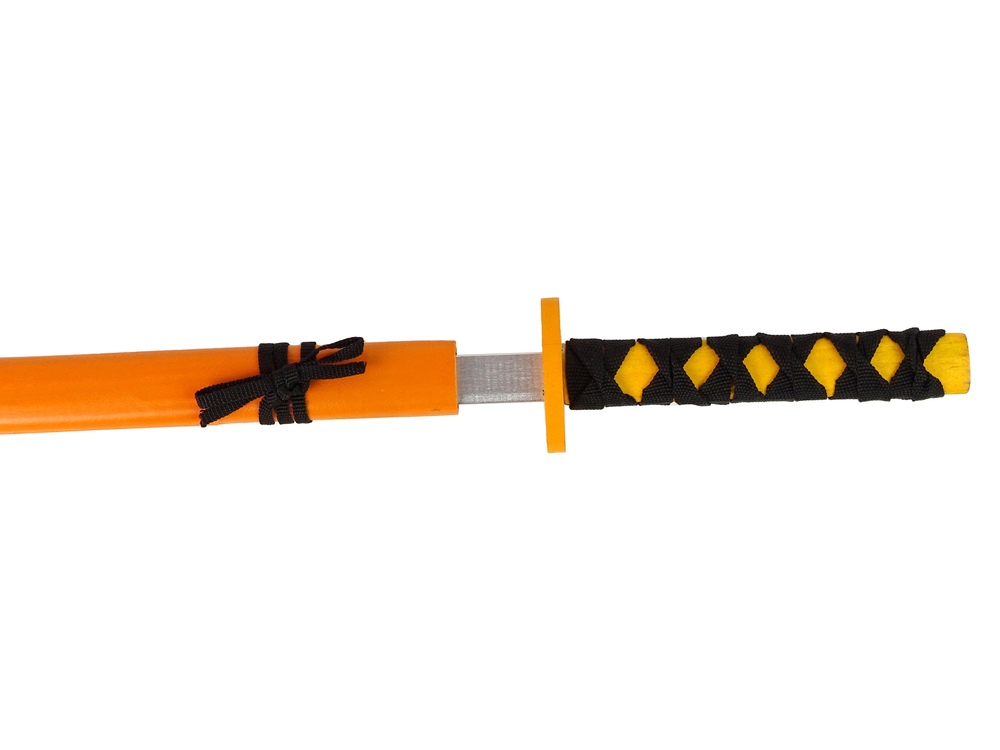 Žaislinis kardas Lean Toys 14995, 73 cm Oranžinė sp. - Senukai.lt