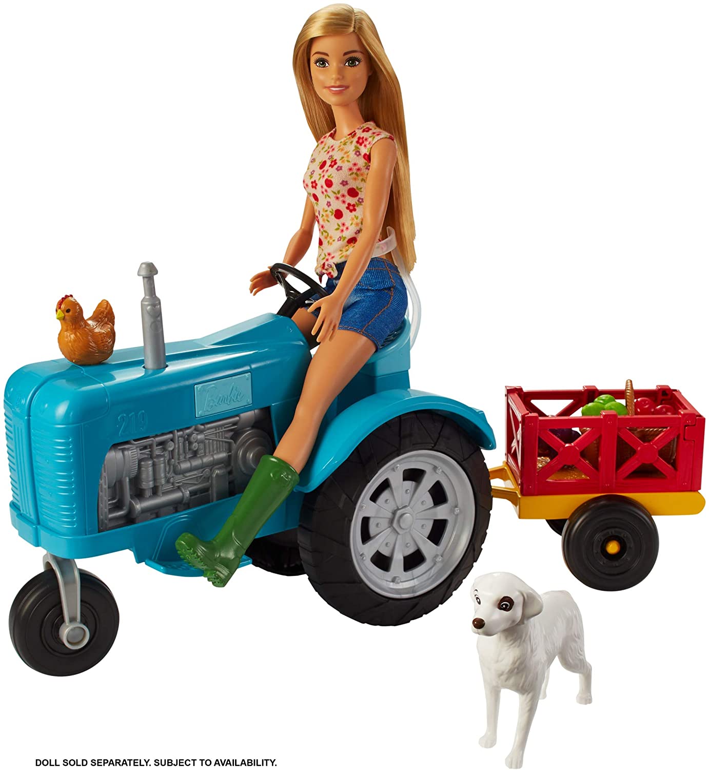 Barbie Farmer Doll Barbie On A Tractor Barbie Farmer Doll And