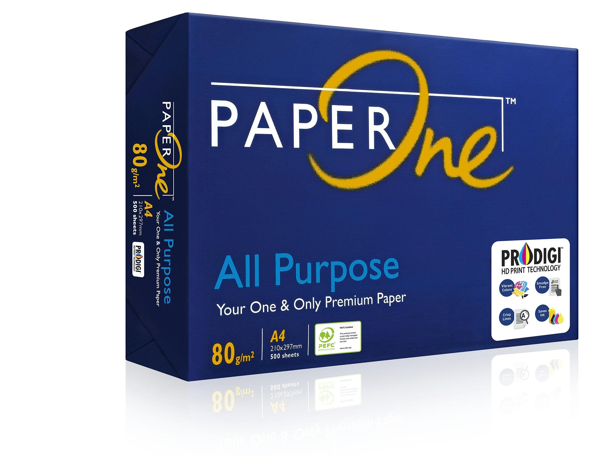 Rakstāmpapīrs PaperOne All Purpose, A4, 80
