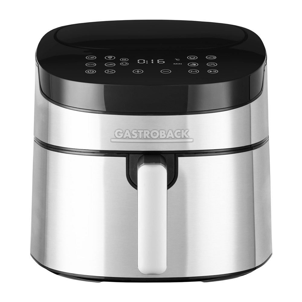 Karšto oro gruzdintuvė Gastroback Air Pro XXL 42583, sidabro sp., 1800 W, 6.5 l