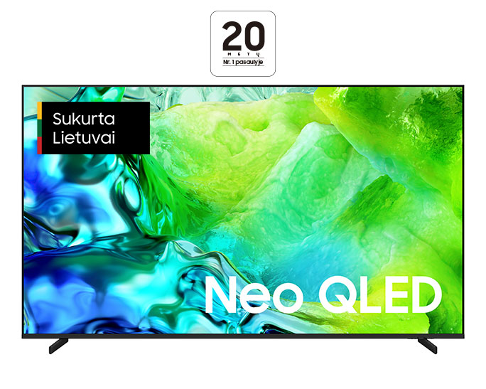 Televizorius Samsung QE85QN80HAUXXH, 85 ", 4K Ultra HD
