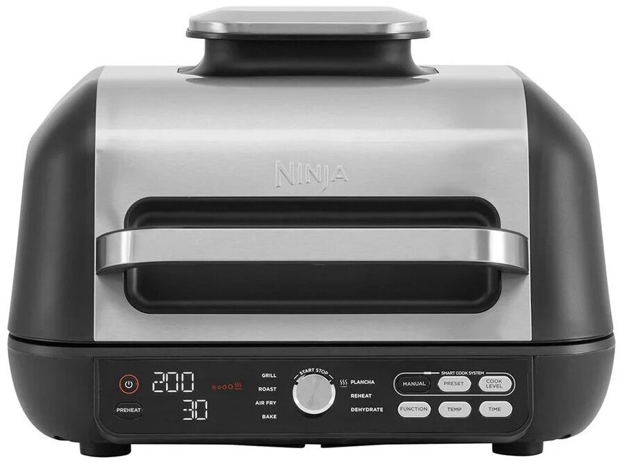 Karšto oro gruzdintuvė Ninja Foodi Pro Max AG651EU, sidabro sp./juoda sp., 2460 W, 3.78 l