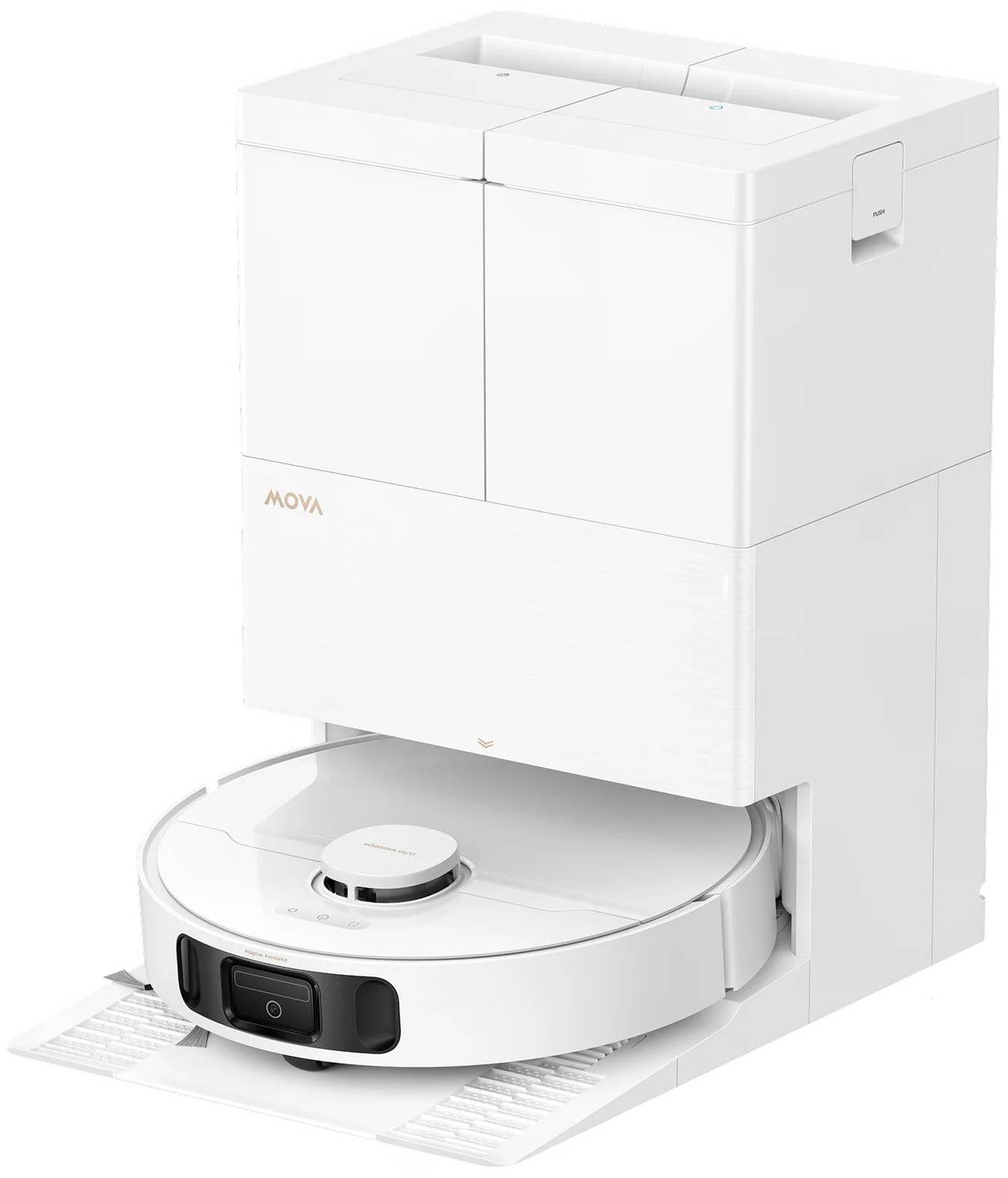 Dulkių siurblys - robotas Mova E50 Pro Ultra, balta sp.