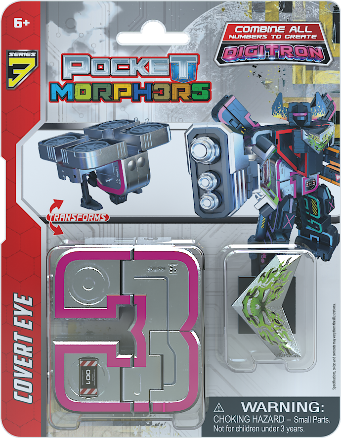 - Transformers POCKET MORPHERS, (krāsa/dizains tiek