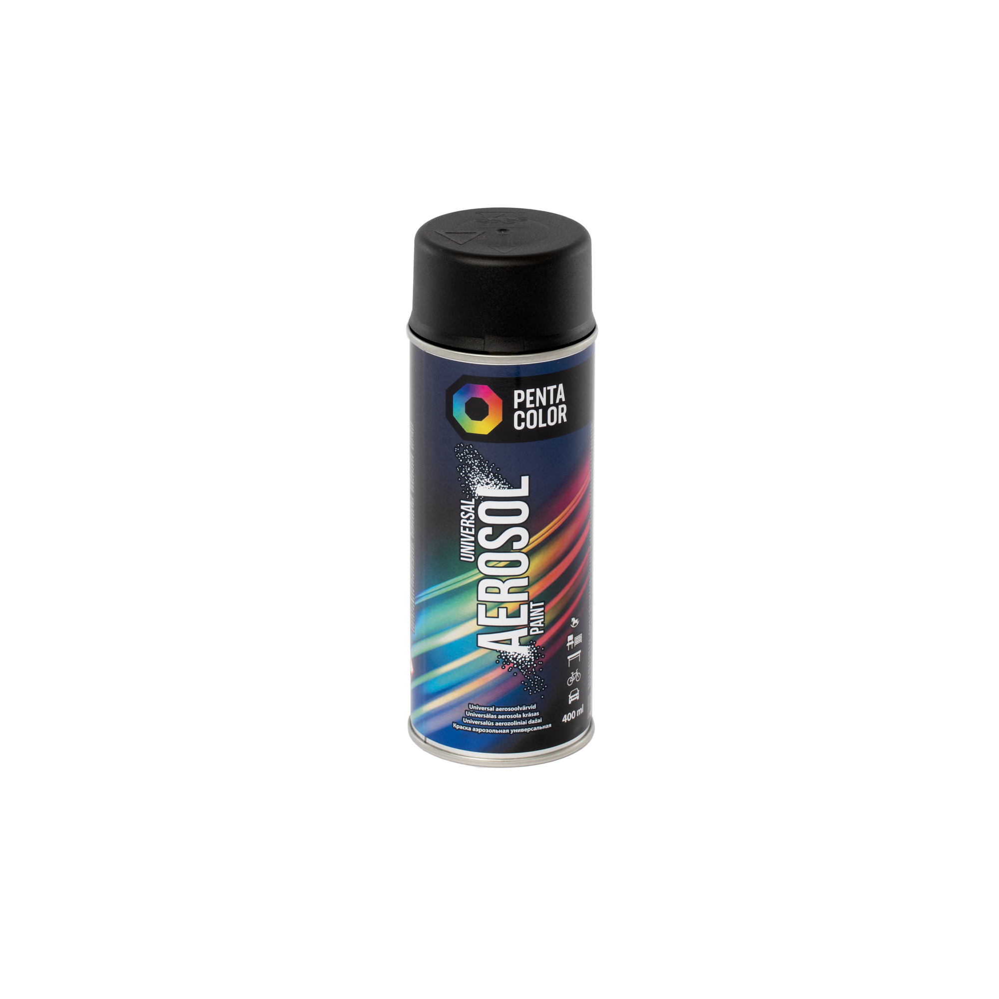 その他 SANYO P6-120MPN Aerozoliniai dažai Pentacolor Universal, paprastieji, pilka (ral