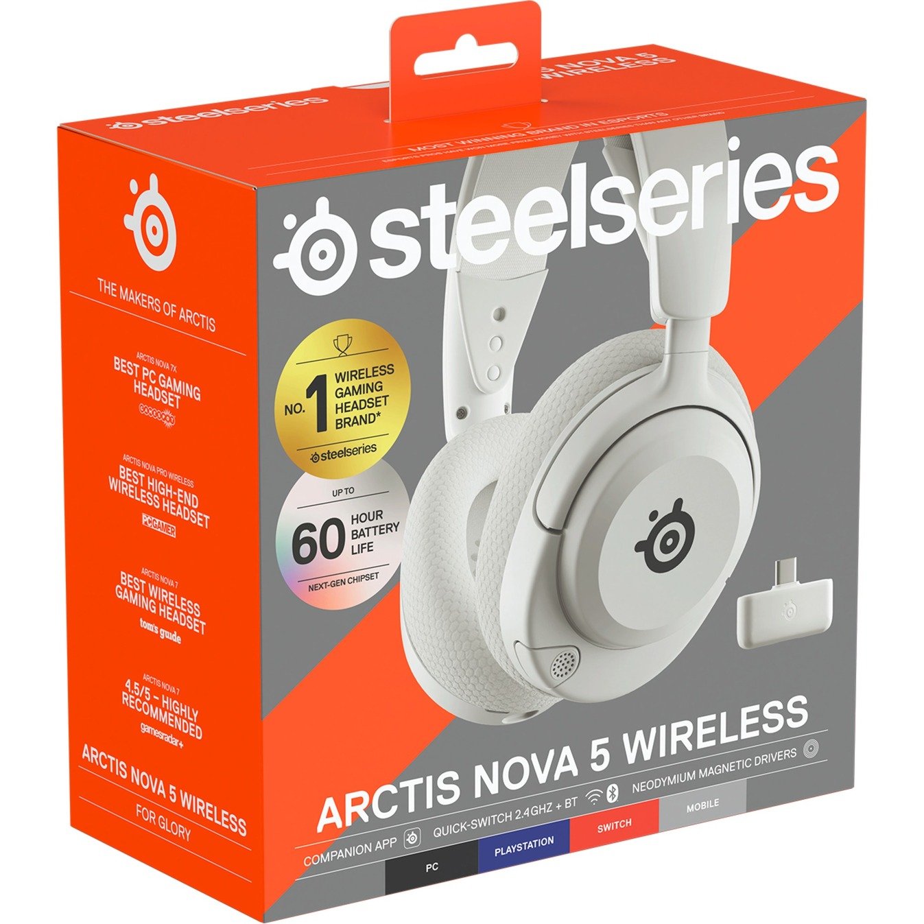Belaidės žaidimų ausinės Steelseries Arctis Nova 5 Wireless 61670