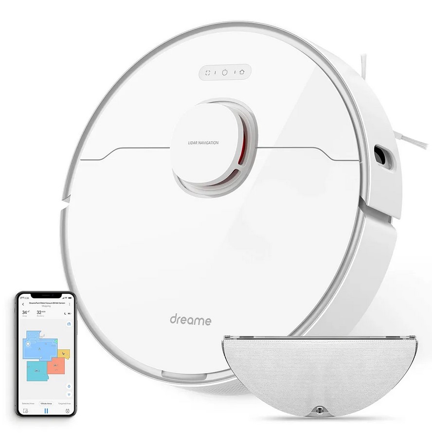 Dulkių siurblys - robotas Dreame L10 Pro White, balta sp.