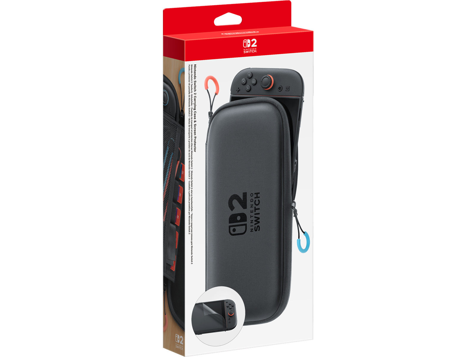 Dėklas žaidimų konsolei Nintendo Switch 2 + Screen Protector