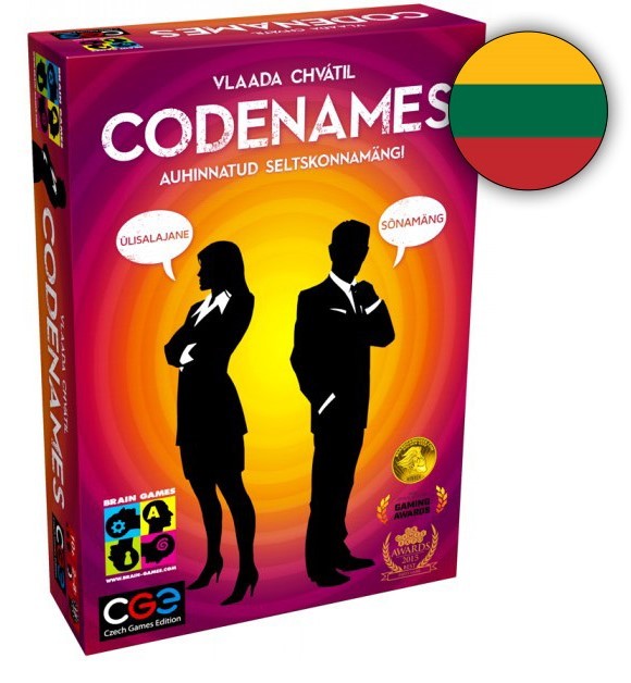 Kortų žaidimas Brain Games Codenames, LT - Senukai.lt