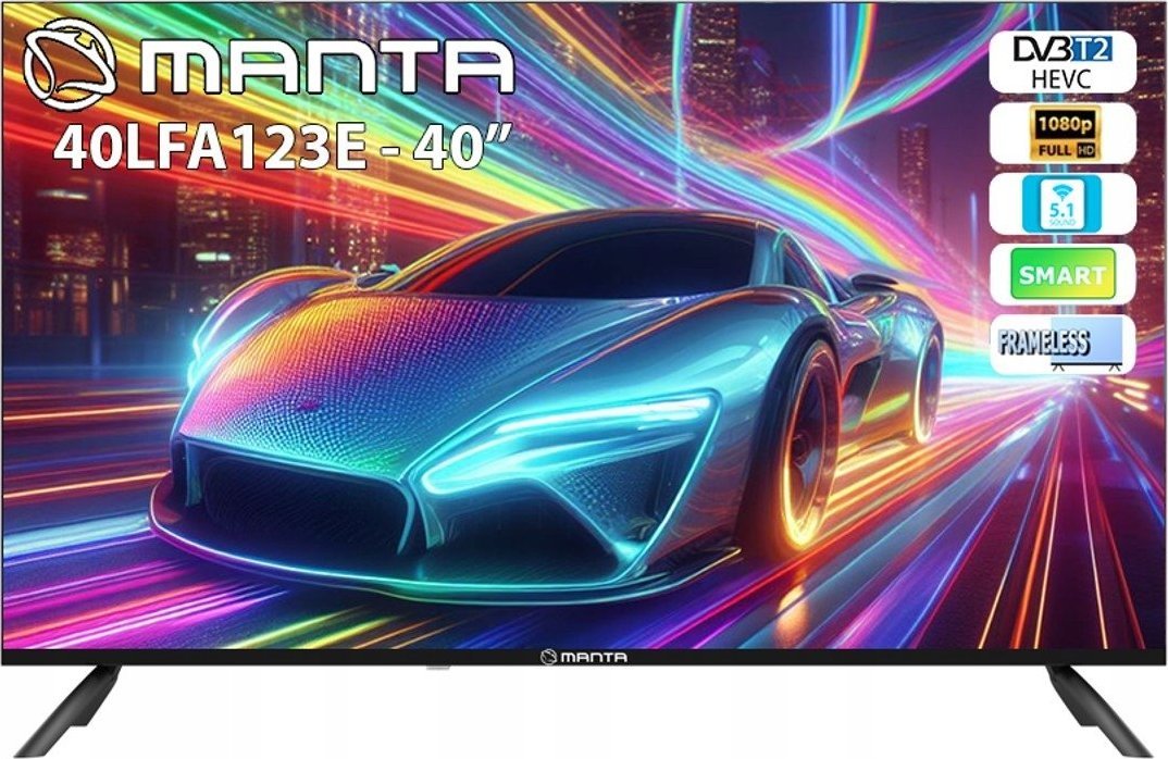 Televizorius Manta 40LFA123E, 40 ", FHD