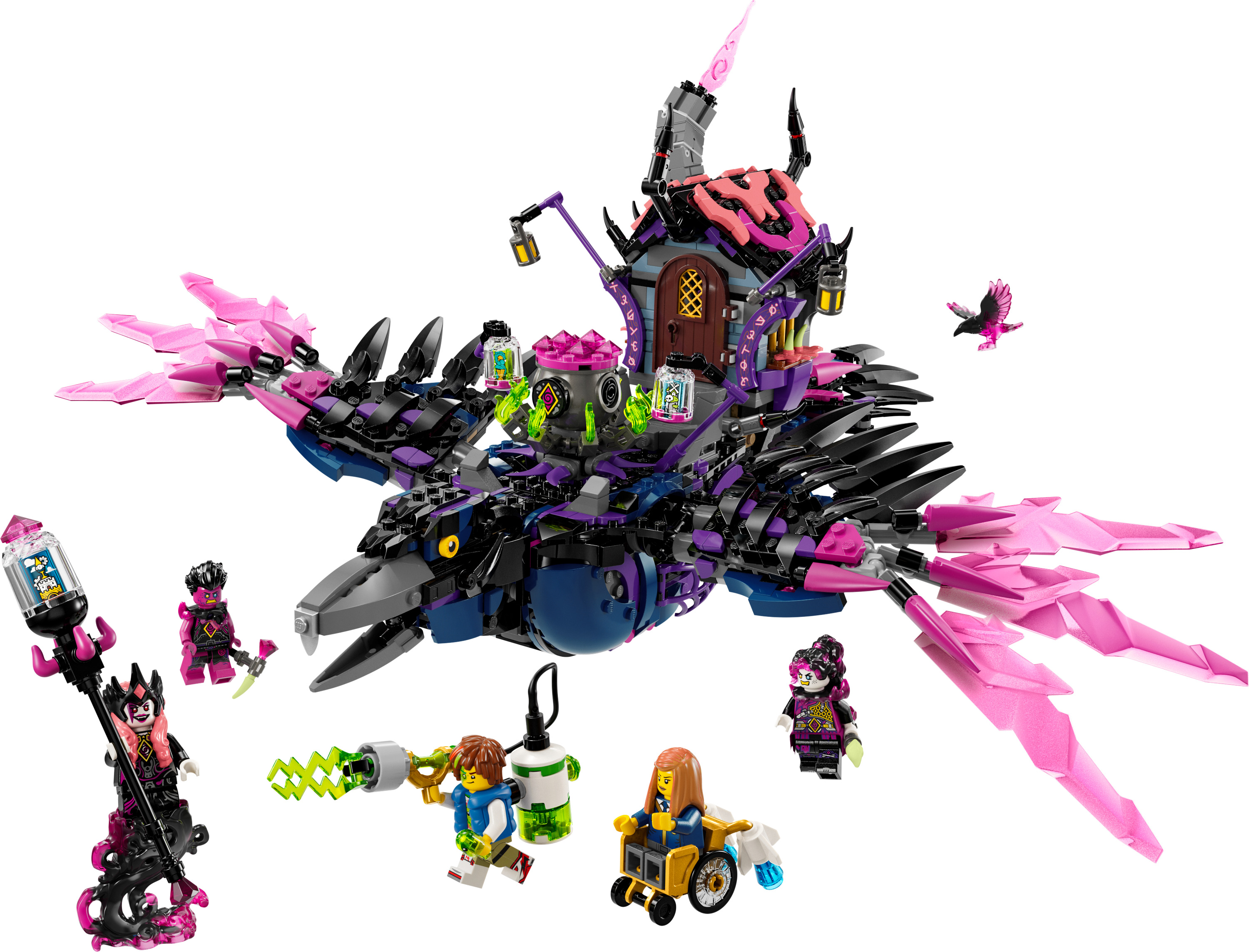 Konstruktorius LEGO® DREAMZzz Niekados raganos vidurnakčio