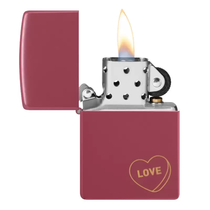Žiebtuvėlis Zippo Love 48494, raudona sp. - 1a.lt