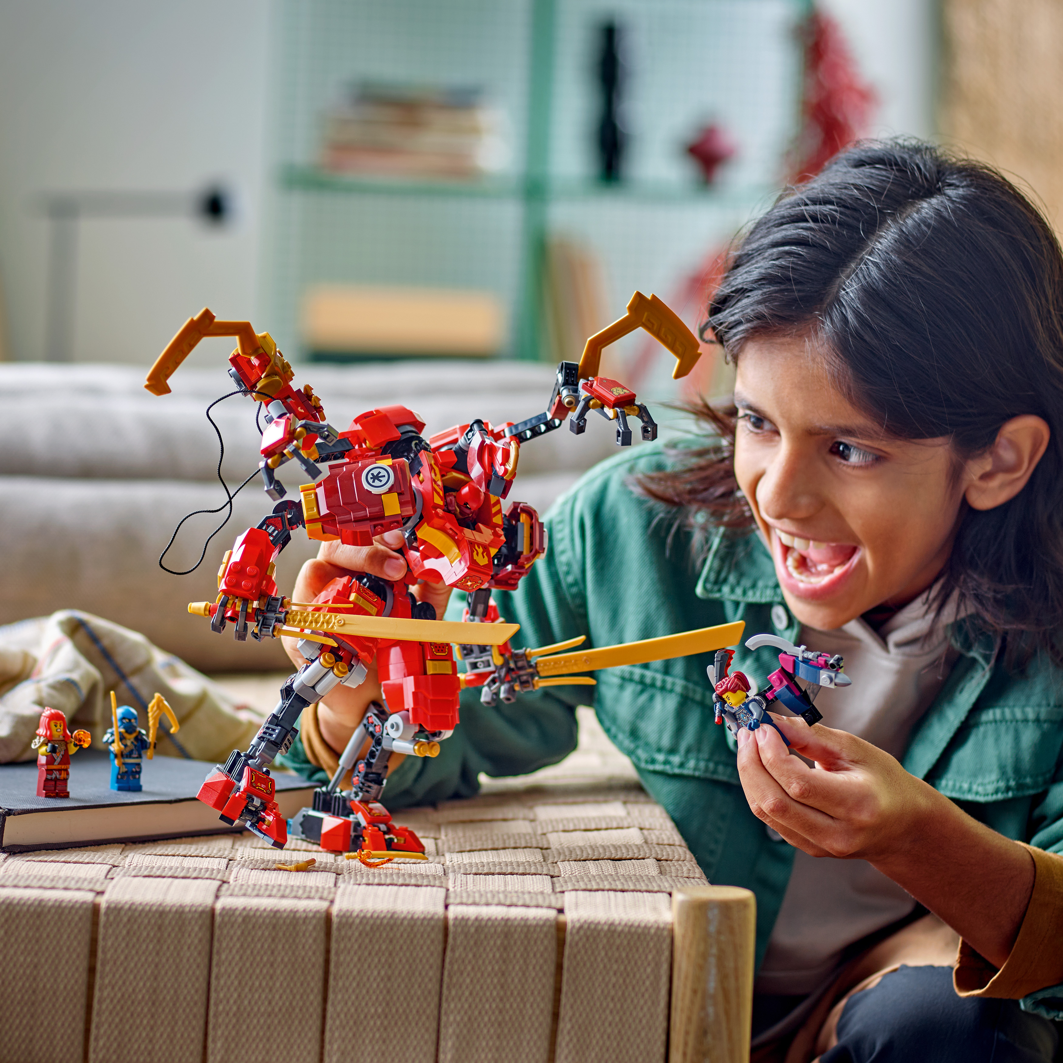 Konstruktorius LEGO® NINJAGO® Nindzės Kai laipiojantis robotas