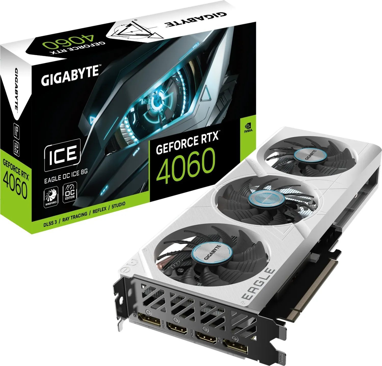 Vaizdo plokštė Gigabyte GeForce RTX 4060, 8 GB, GDDR6 - Senukai.lt