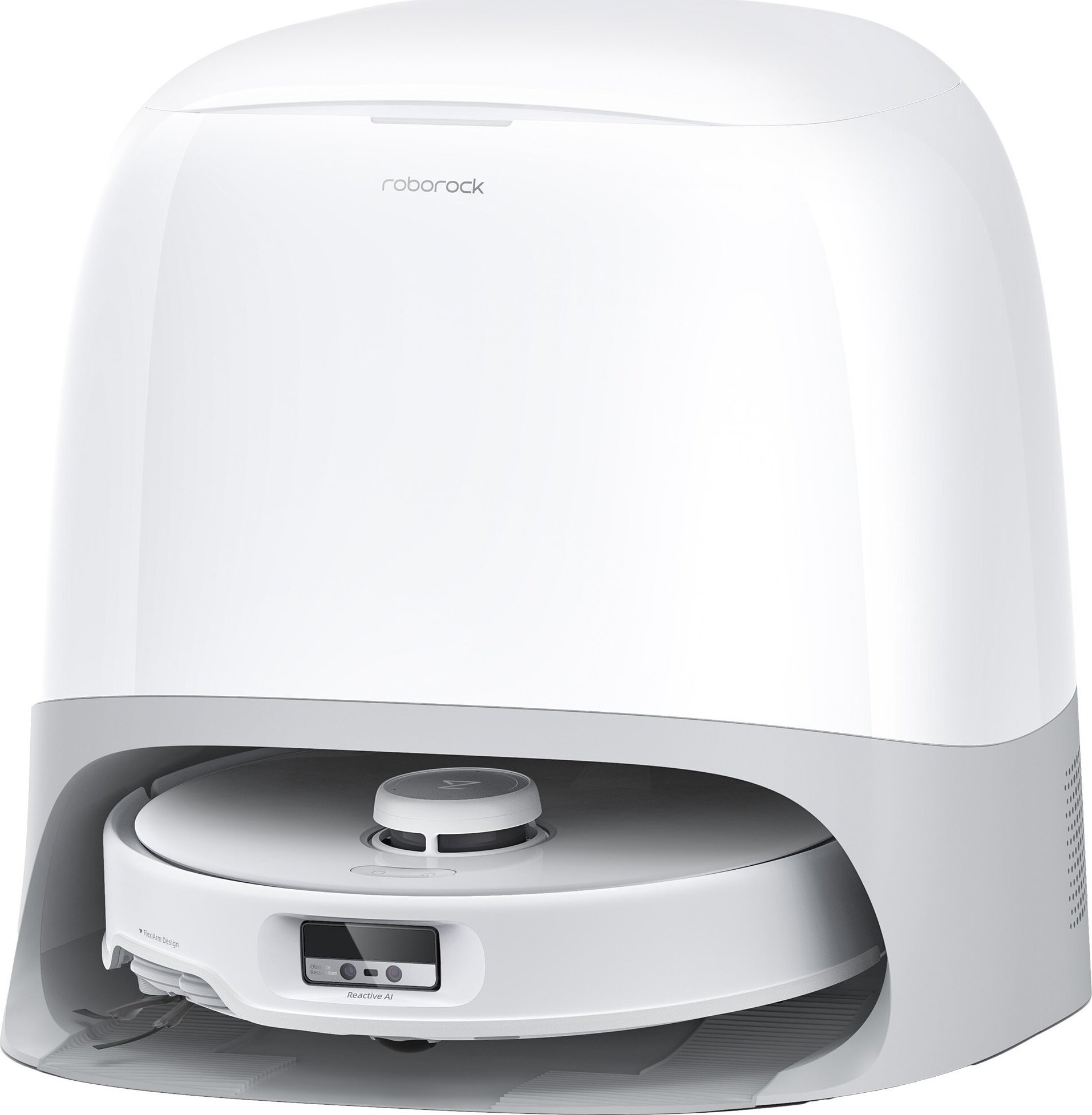 Dulkių siurblys - robotas Roborock Qrevo Curv QRC02-00, balta sp.