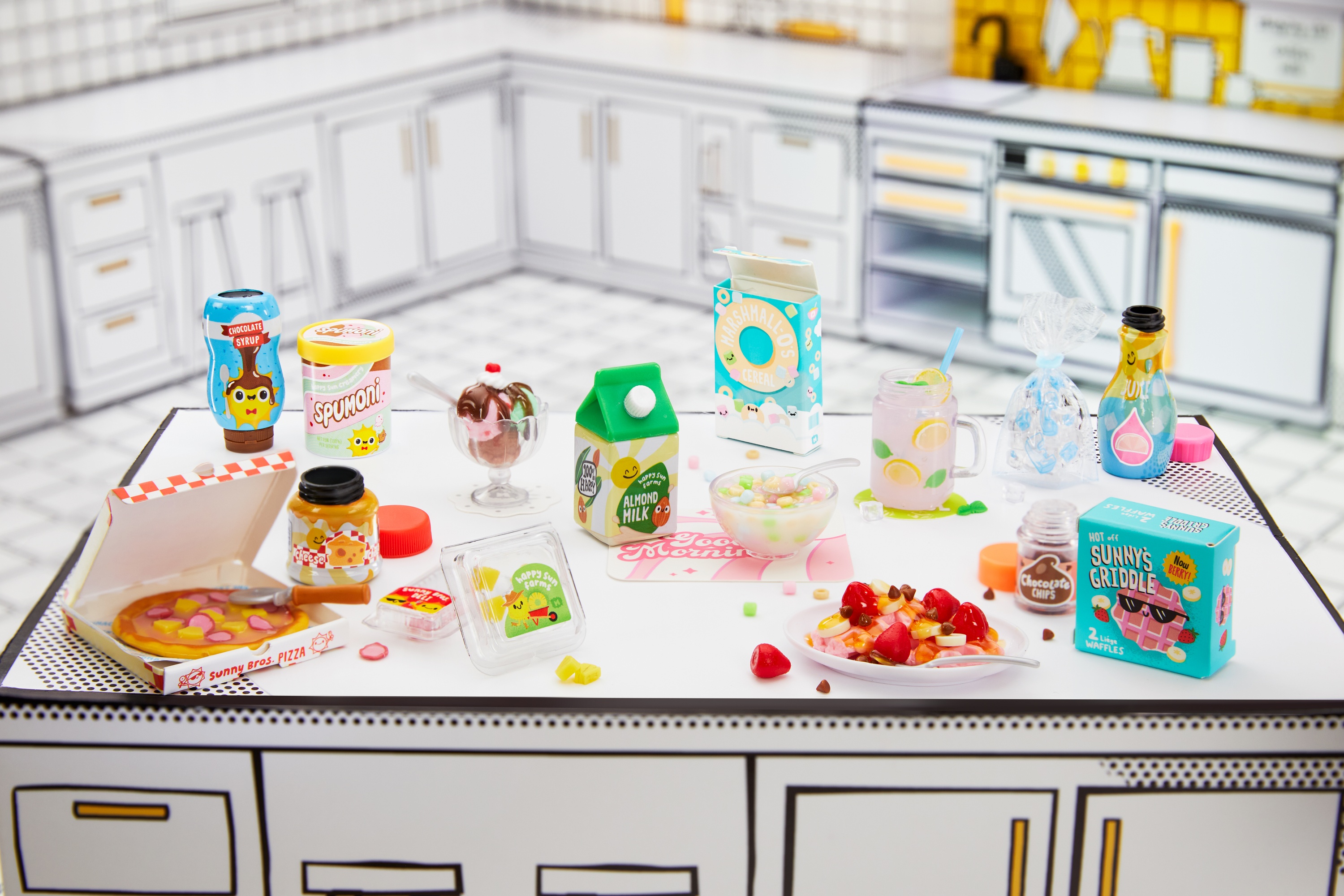Žaislinių maisto produktų rinkinys Miniverse Make It Mini Food