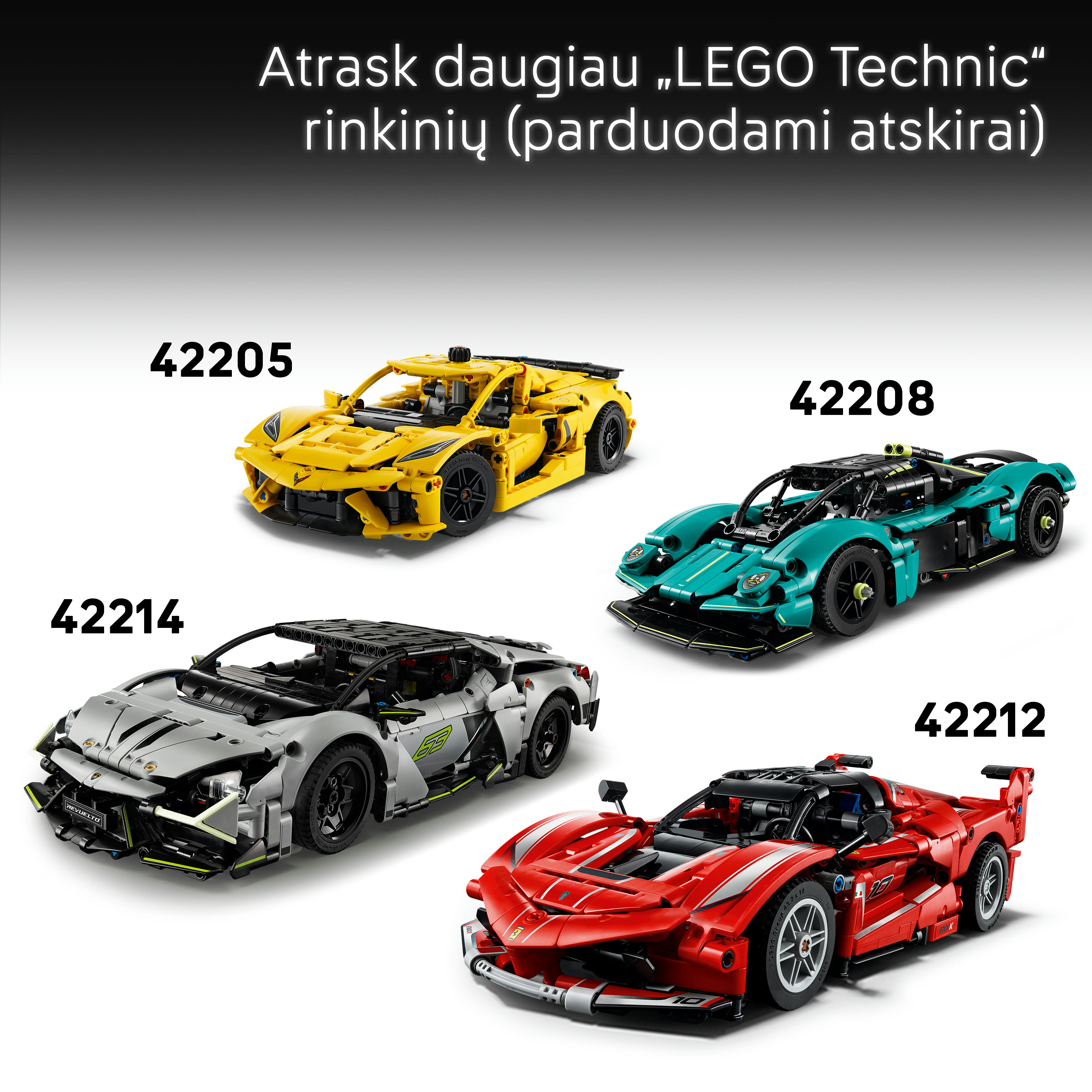 Konstruktorius LEGO® Technic Automobilis „Porsche 911 GT3 R REXY