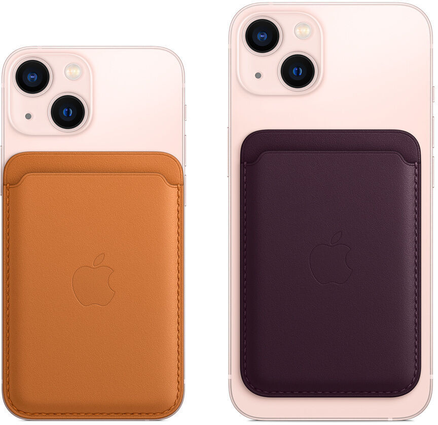 Piniginė Apple iPhone Leather Wallet with MagSafe, žalia sp