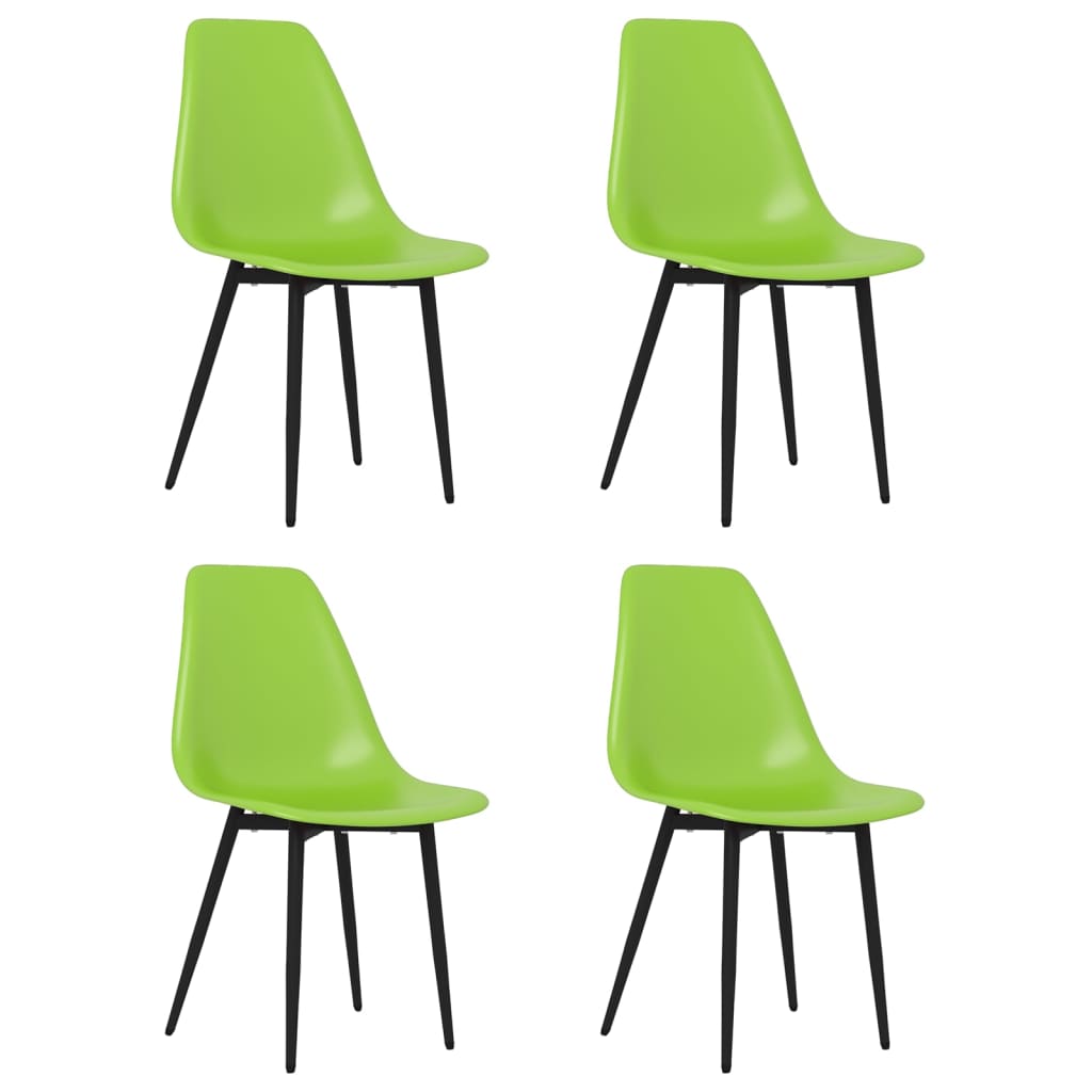 Kėdžių rinkinys VLX 338059 338059, žalia sp., 46 cm x 52 cm x 84