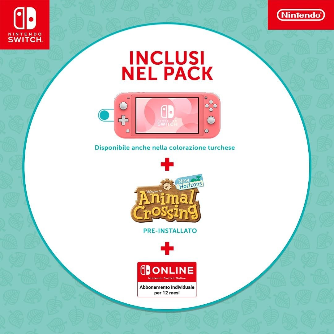 Žaidimų konsolė Nintendo Switch Lite Animal Crossing: New Horizons