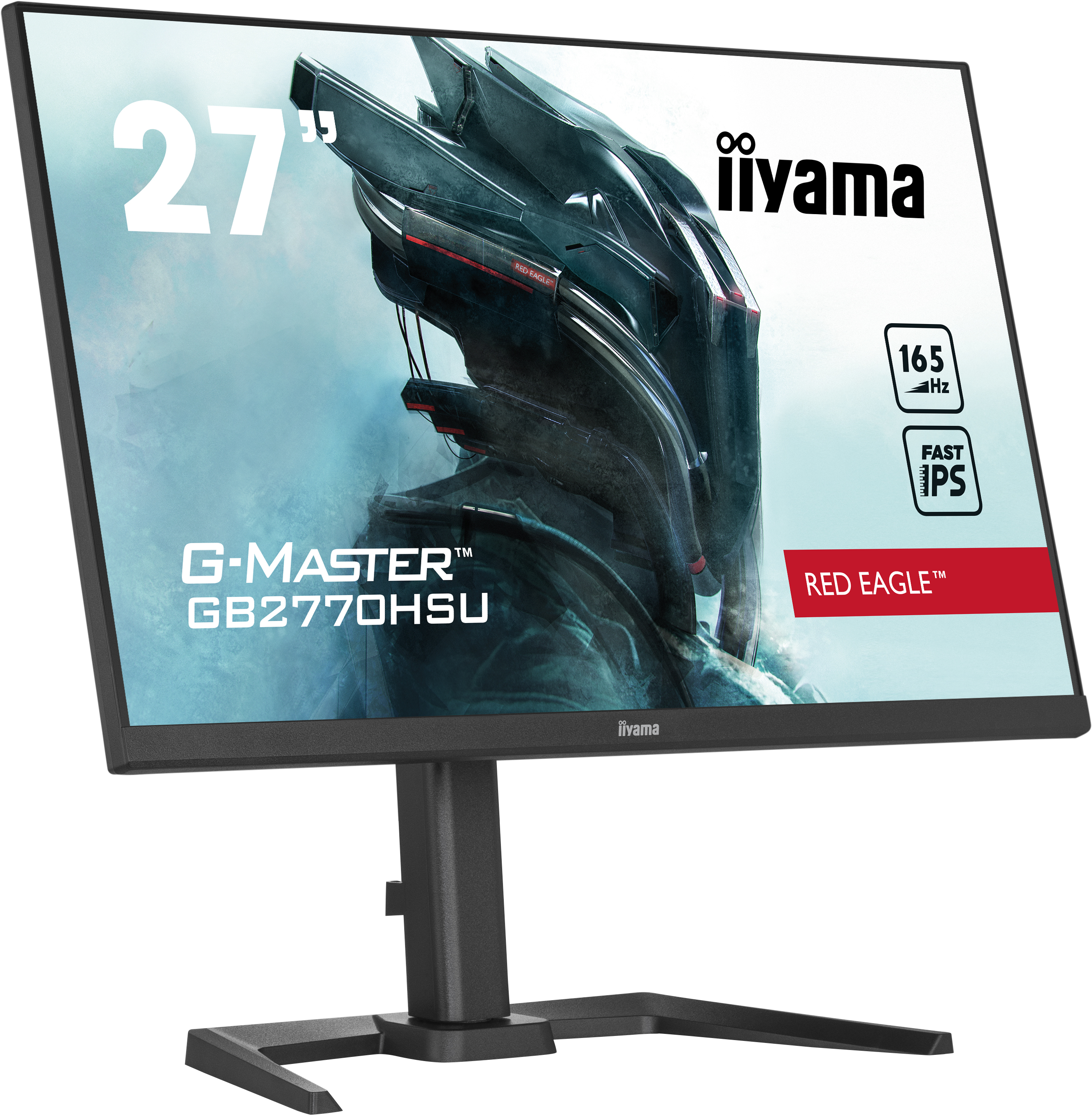 Monitorius Iiyama G-Master GB2770HSU-B5 Red Eagle, IPS, 165 Hz