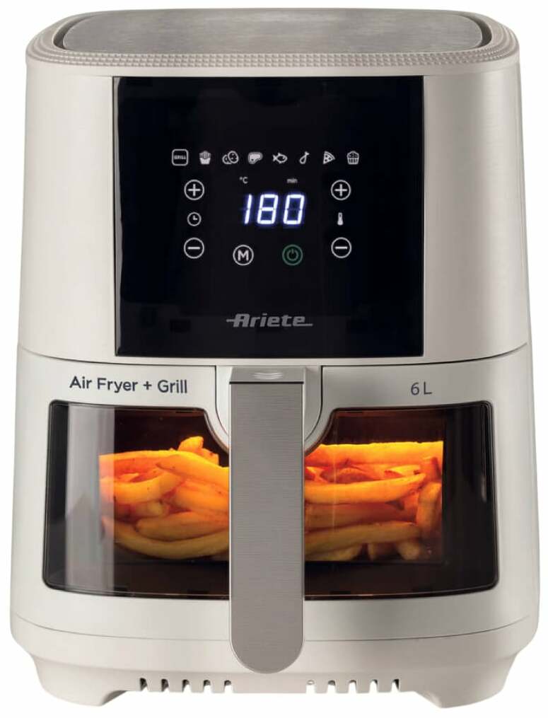 Karšto oro gruzdintuvė Ariete 4626/03, balta sp., 1300 W, 6 l