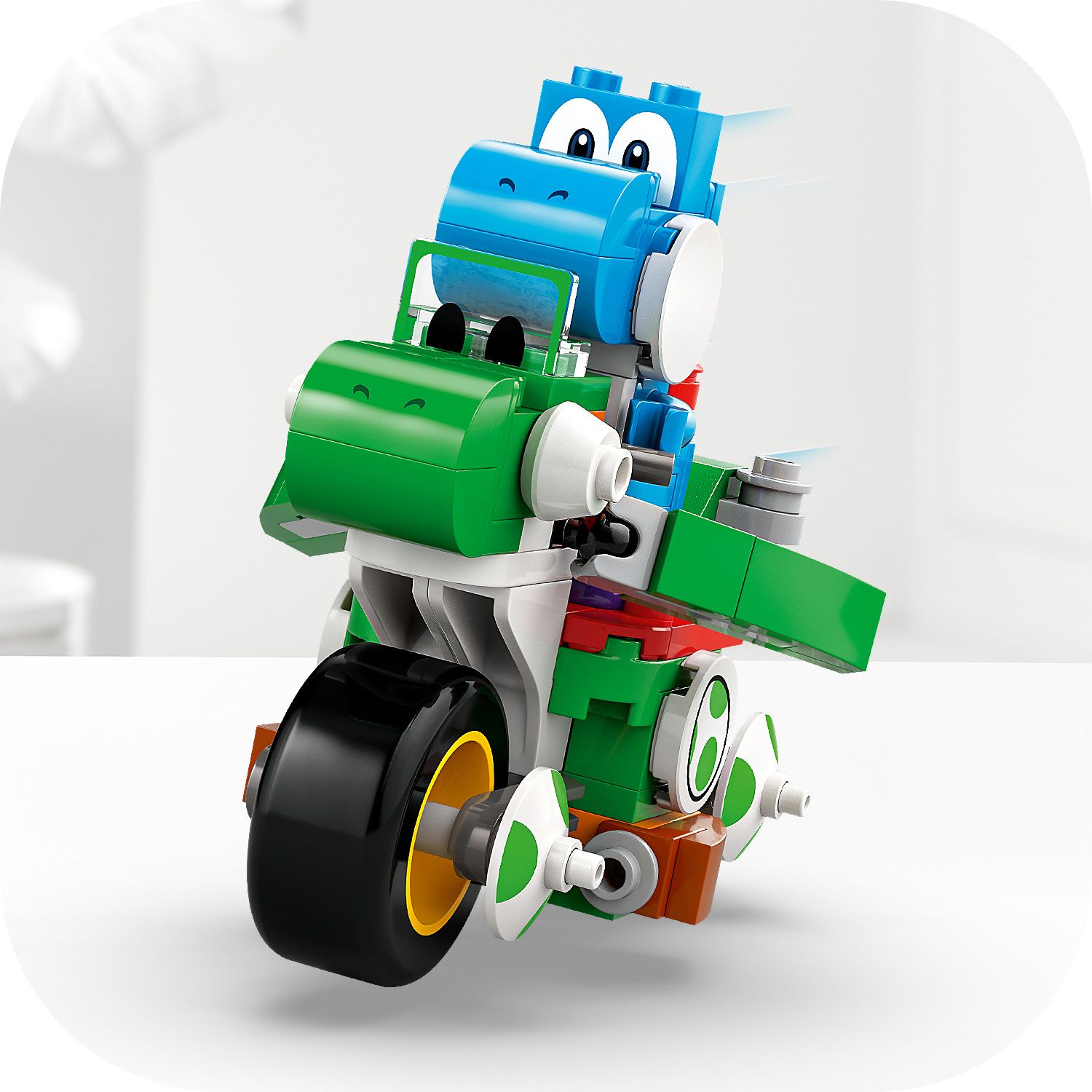 Konstruktorius LEGO® Super Mario Mario Kart™ – Yoshi Bike 72031