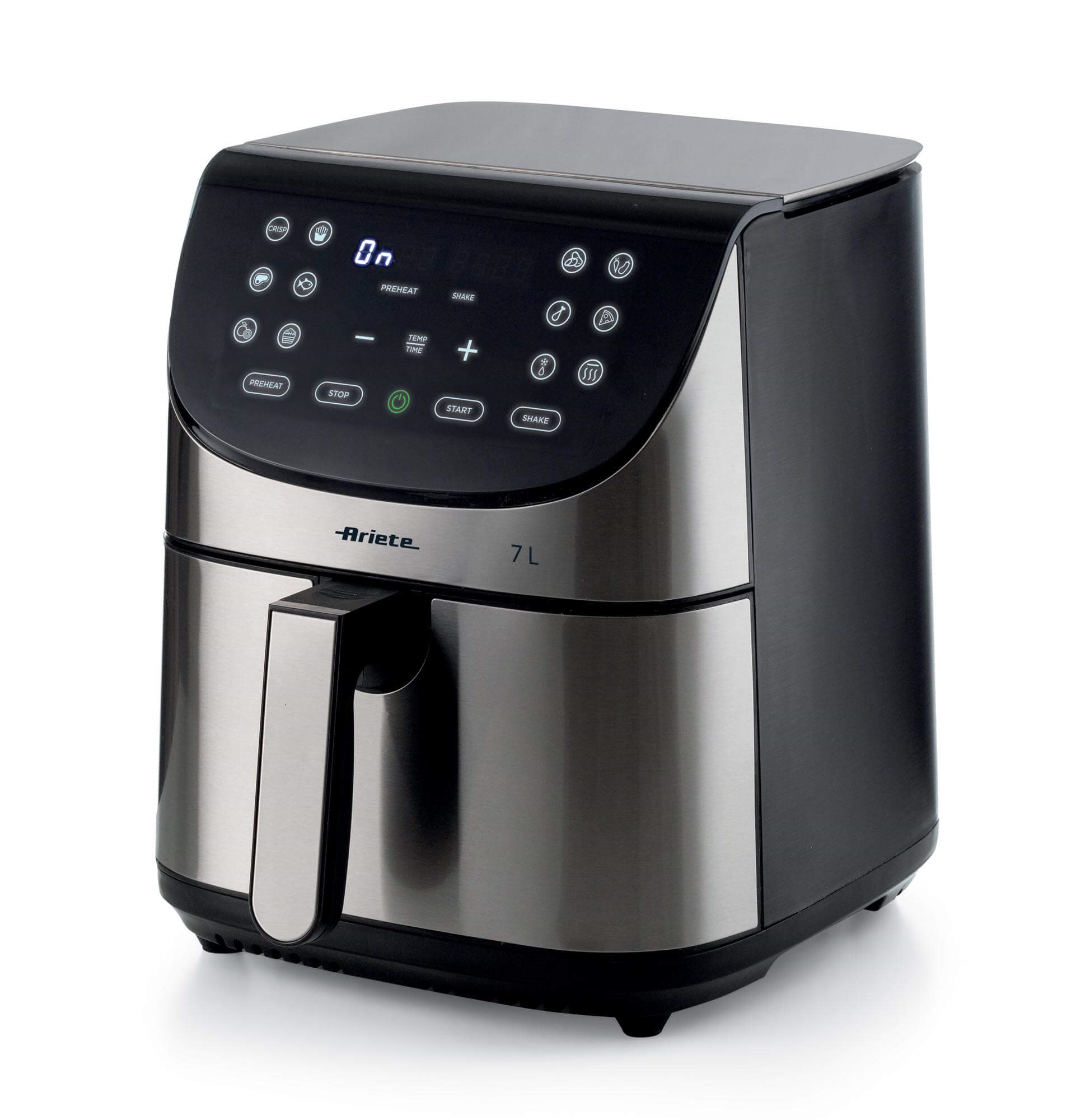Karšto oro gruzdintuvė Ariete 4628/00, sidabro sp./juoda sp., 1800 W, 7 l