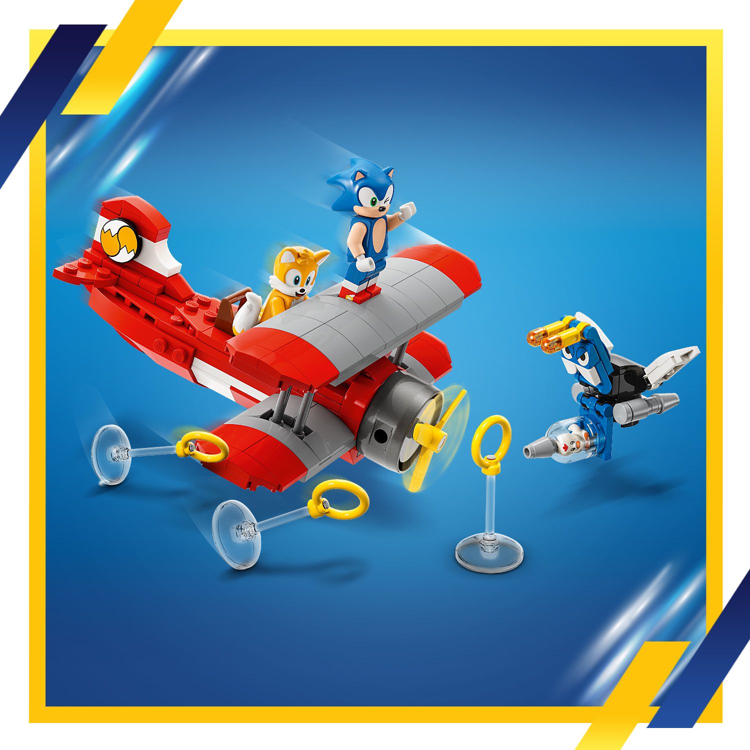 Konstruktorius LEGO® Sonic the Hedgehog™ Tails dirbtuvės ir