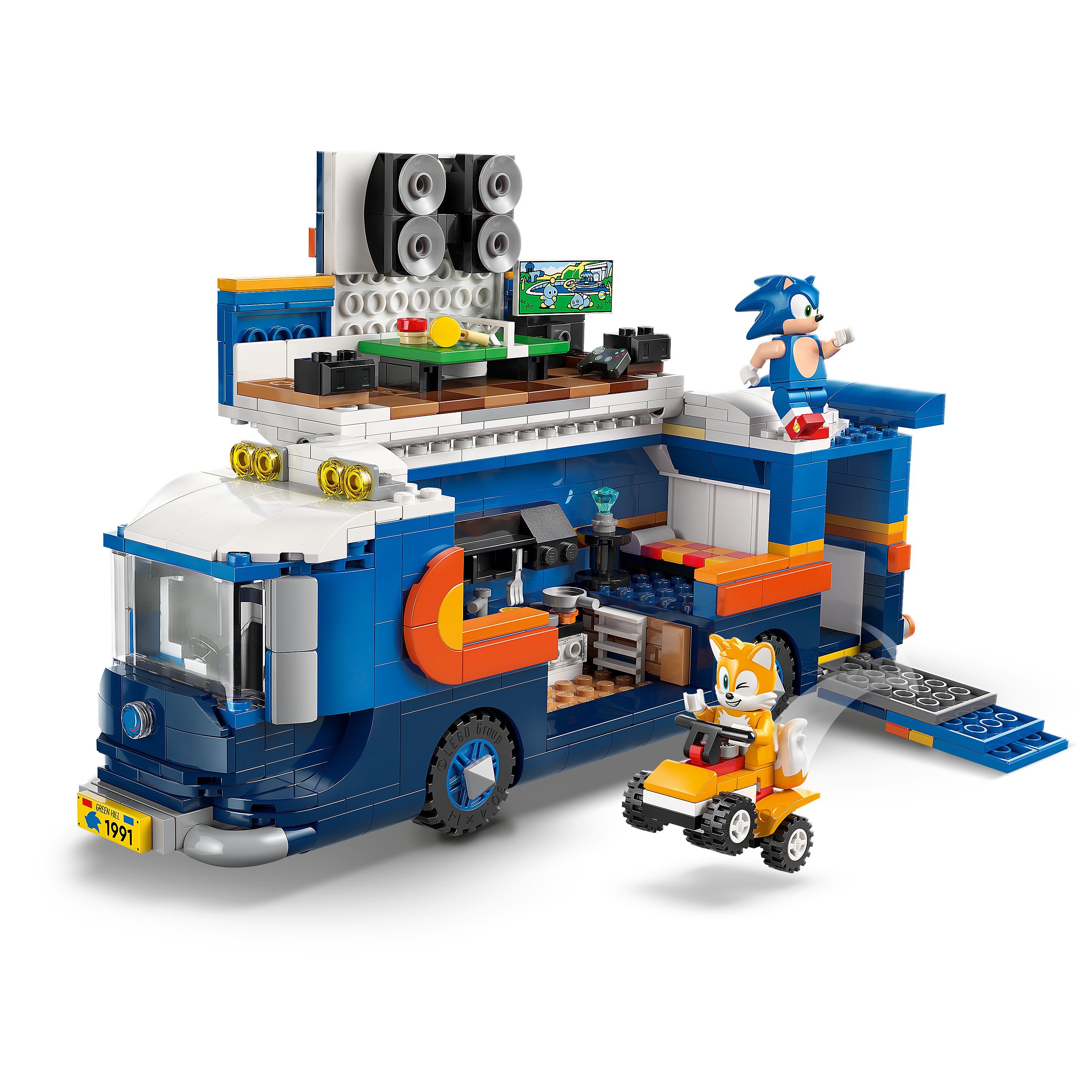 Konstruktorius LEGO® Sonic The Hedgehog Sonic komandos sunkvežimis