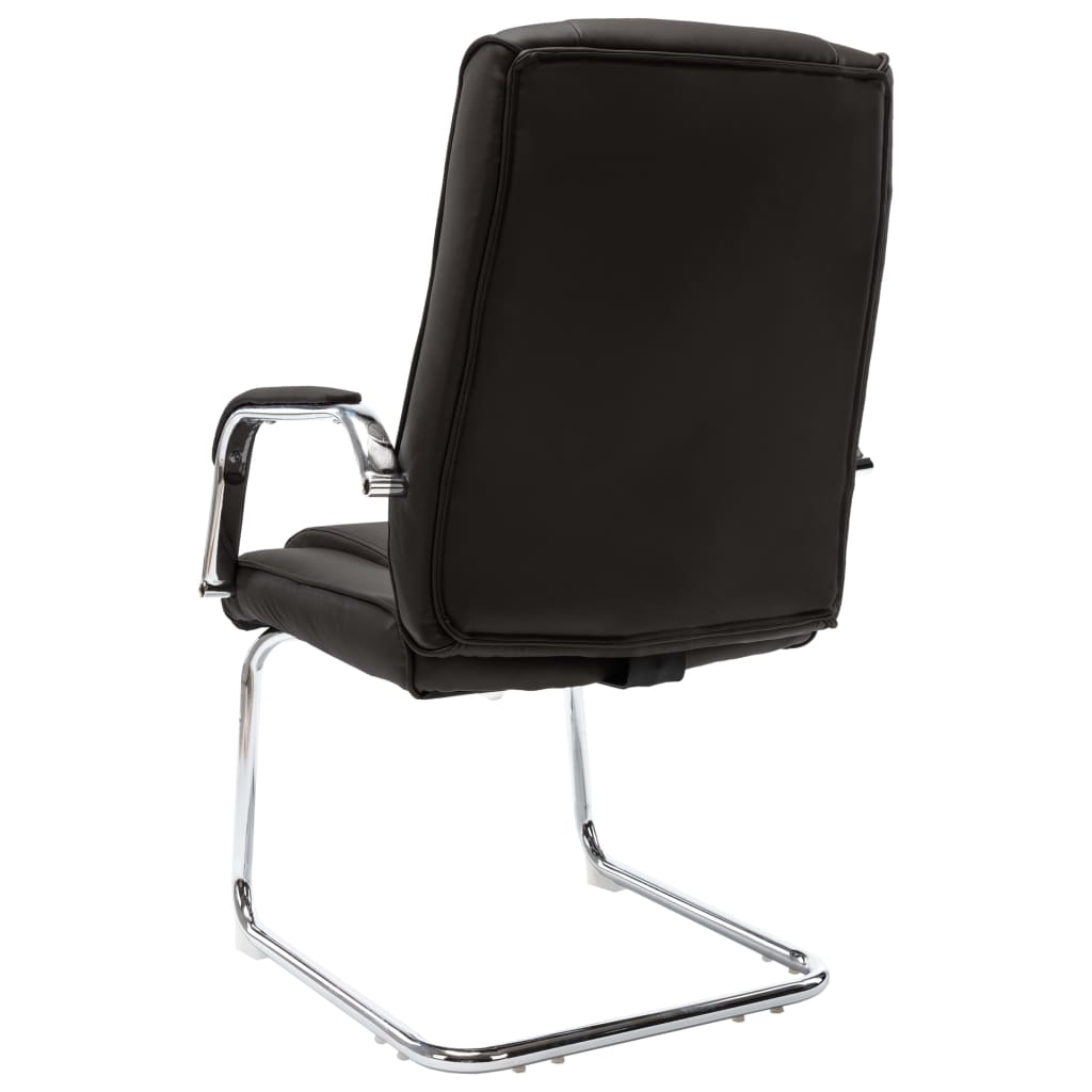 Darbo kėdė VLX Cantilever 289349, 67 x 56 x 95 cm, juoda sp