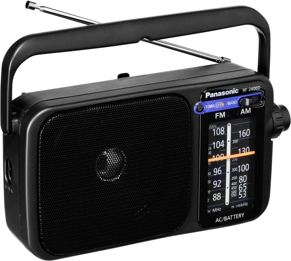 Radijo imtuvas Panasonic RF-2400DEG-K, juoda sp. - Senukai.lt