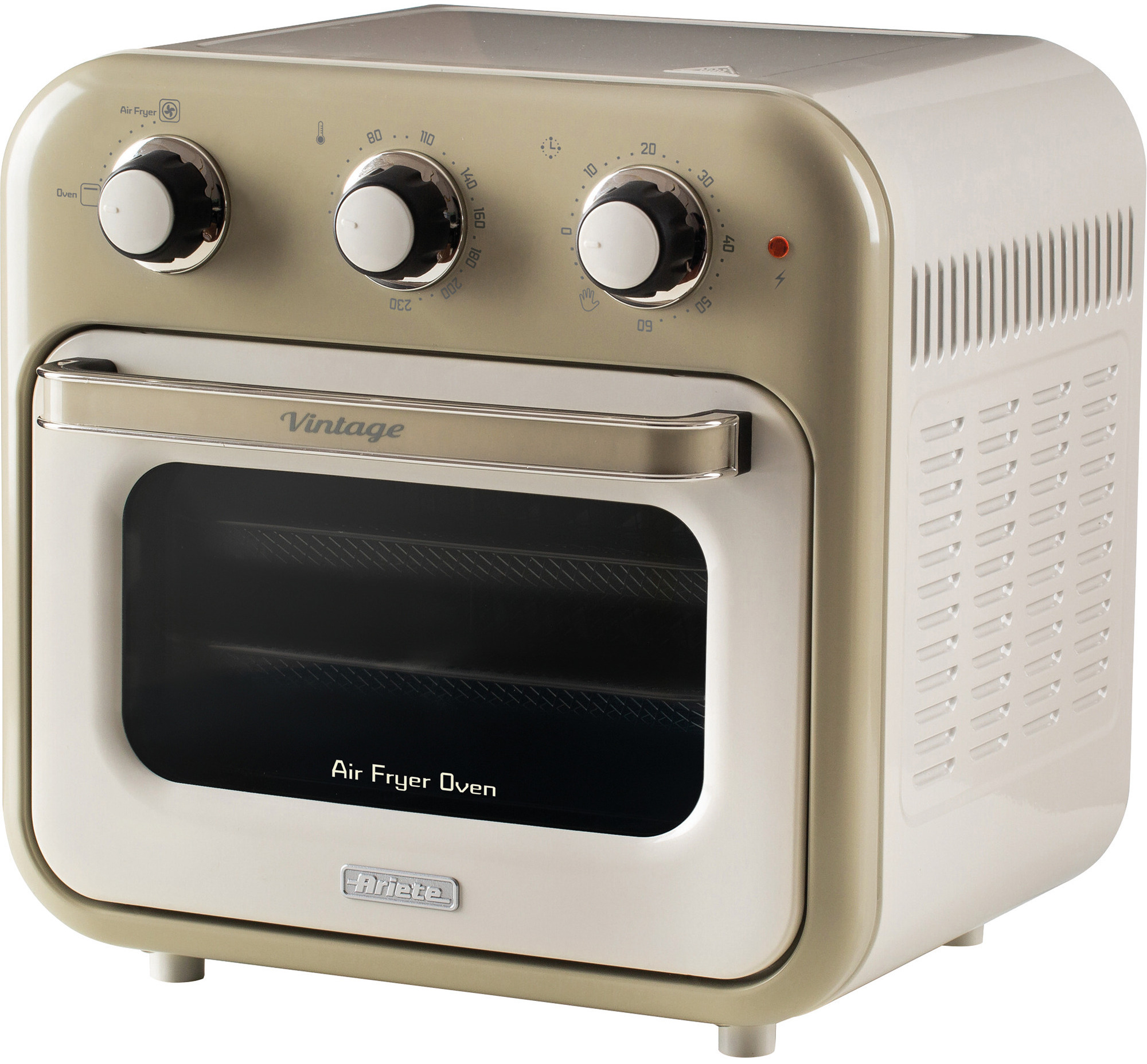 Karšto oro gruzdintuvė Ariete Vintage 4632/03, rusva sp., 1400 W, 16 l