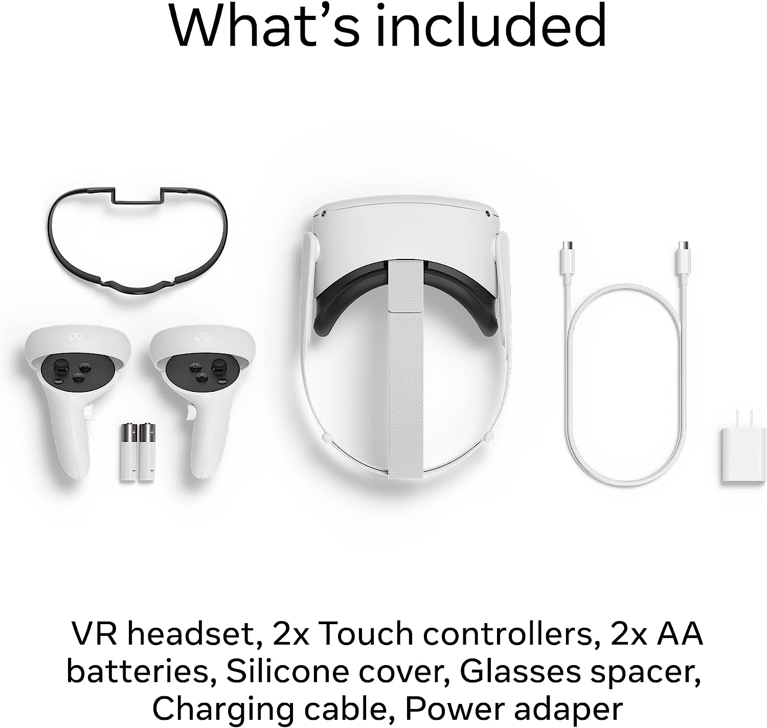 VR akiniai Oculus Meta Quest 2, 128 GB - 1a.lt