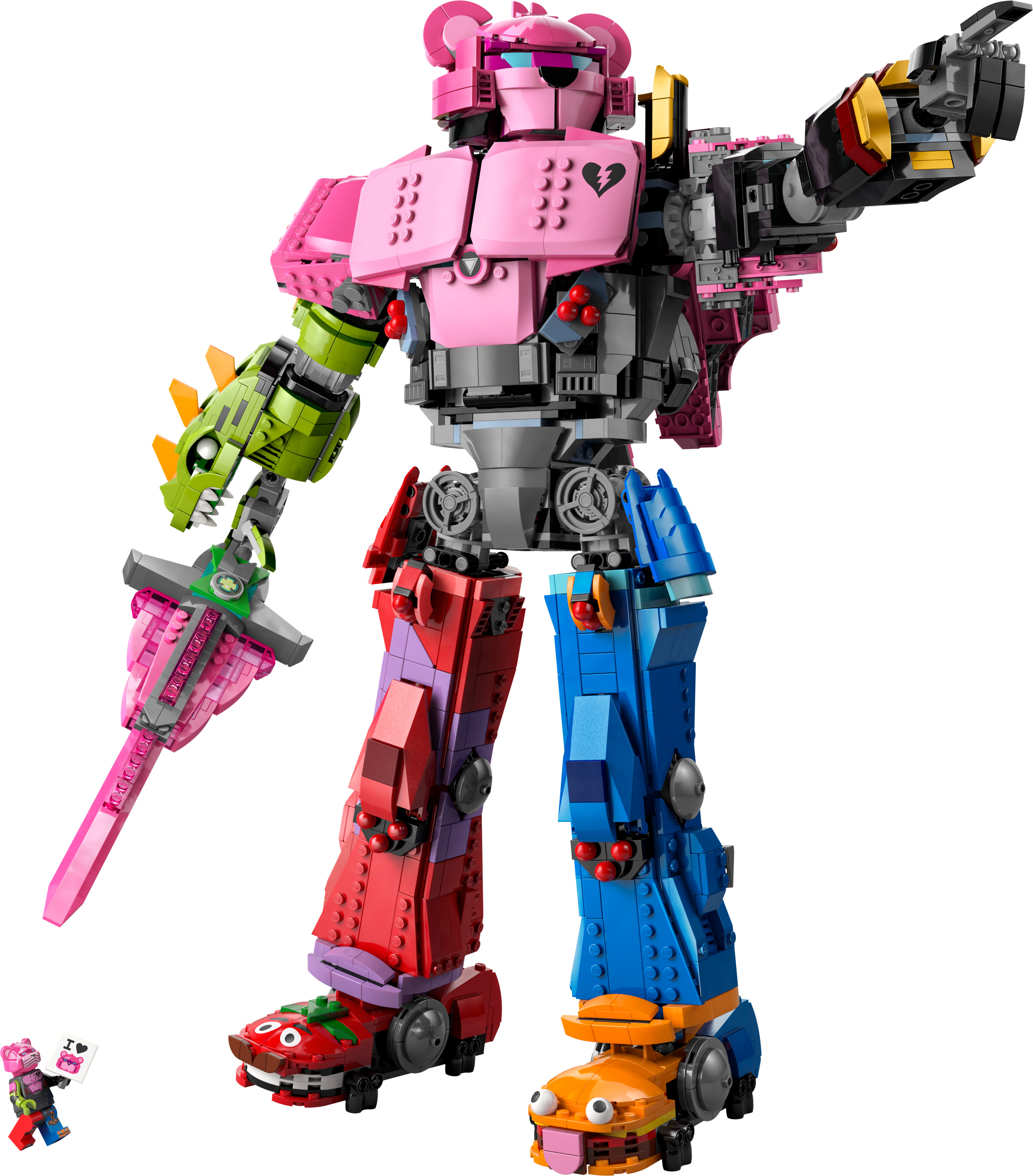 Konstruktorius LEGO® Fortnite Mecha Team Leader 77078, 2503 vnt