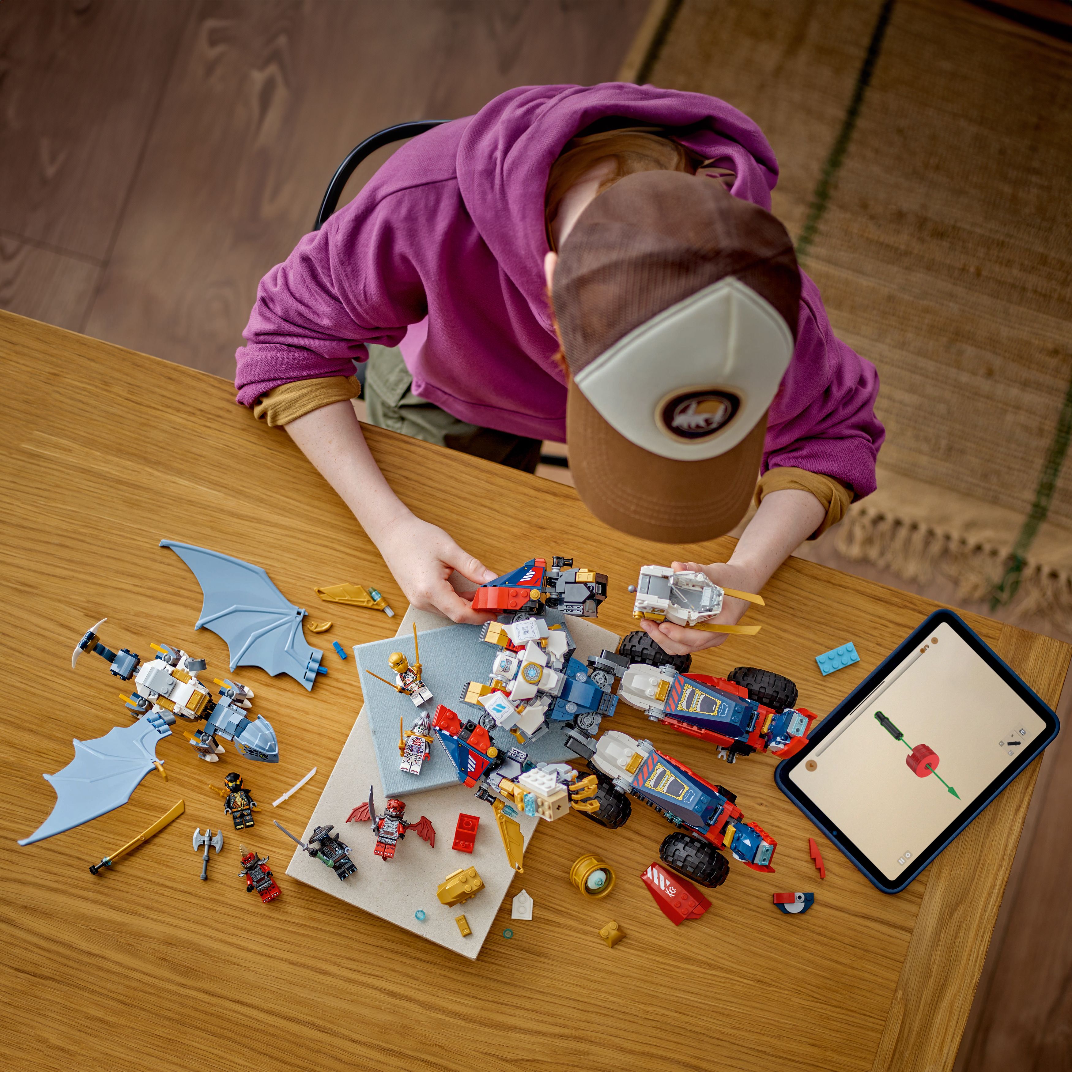 Konstruktorius LEGO® Ninjago Zeino kombinuotasis ultrarobotas