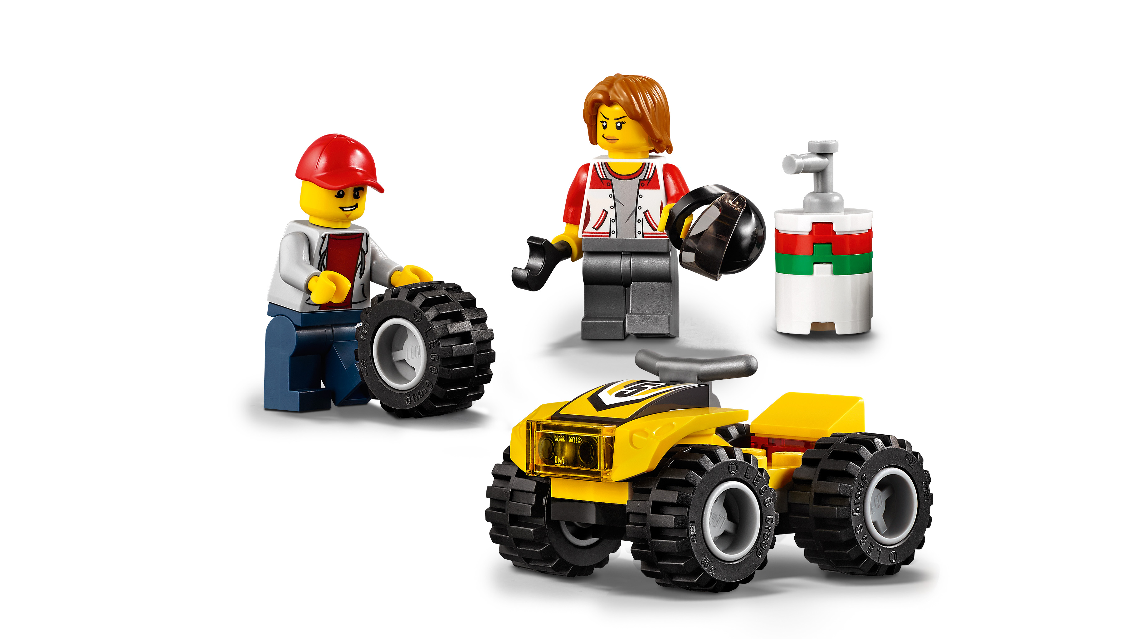 Minifigure Lego Lego 60148 City Atv Race Team Konstruktor LEGO