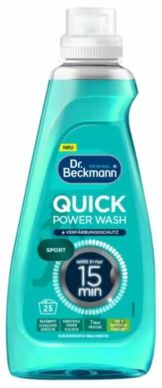 Mazgāšanas želeja Dr.Beckmann Quick Power