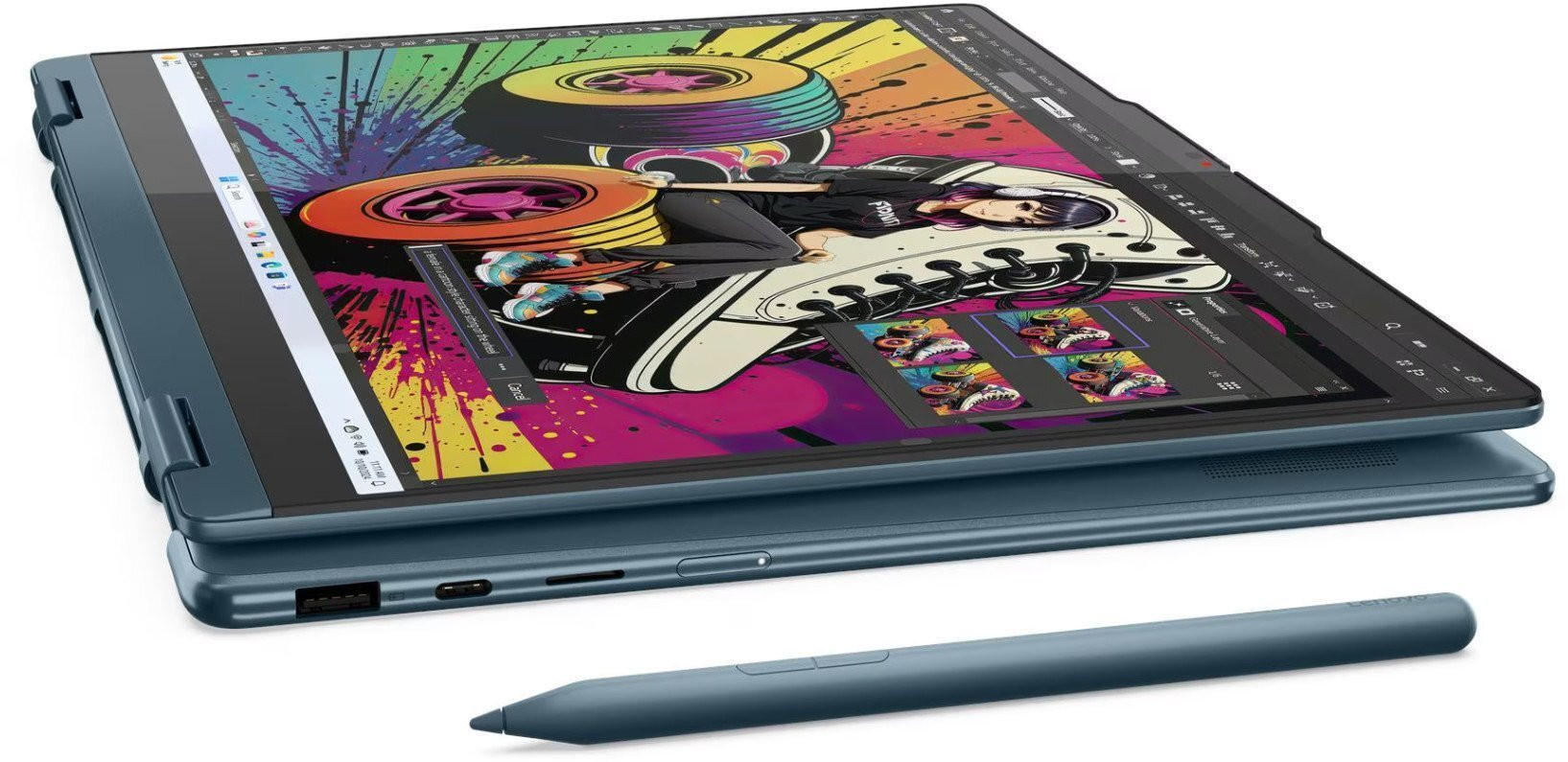 Nešiojamas kompiuteris Lenovo Yoga 7 14AKP10 83JR008NPB, AMD Ryzen