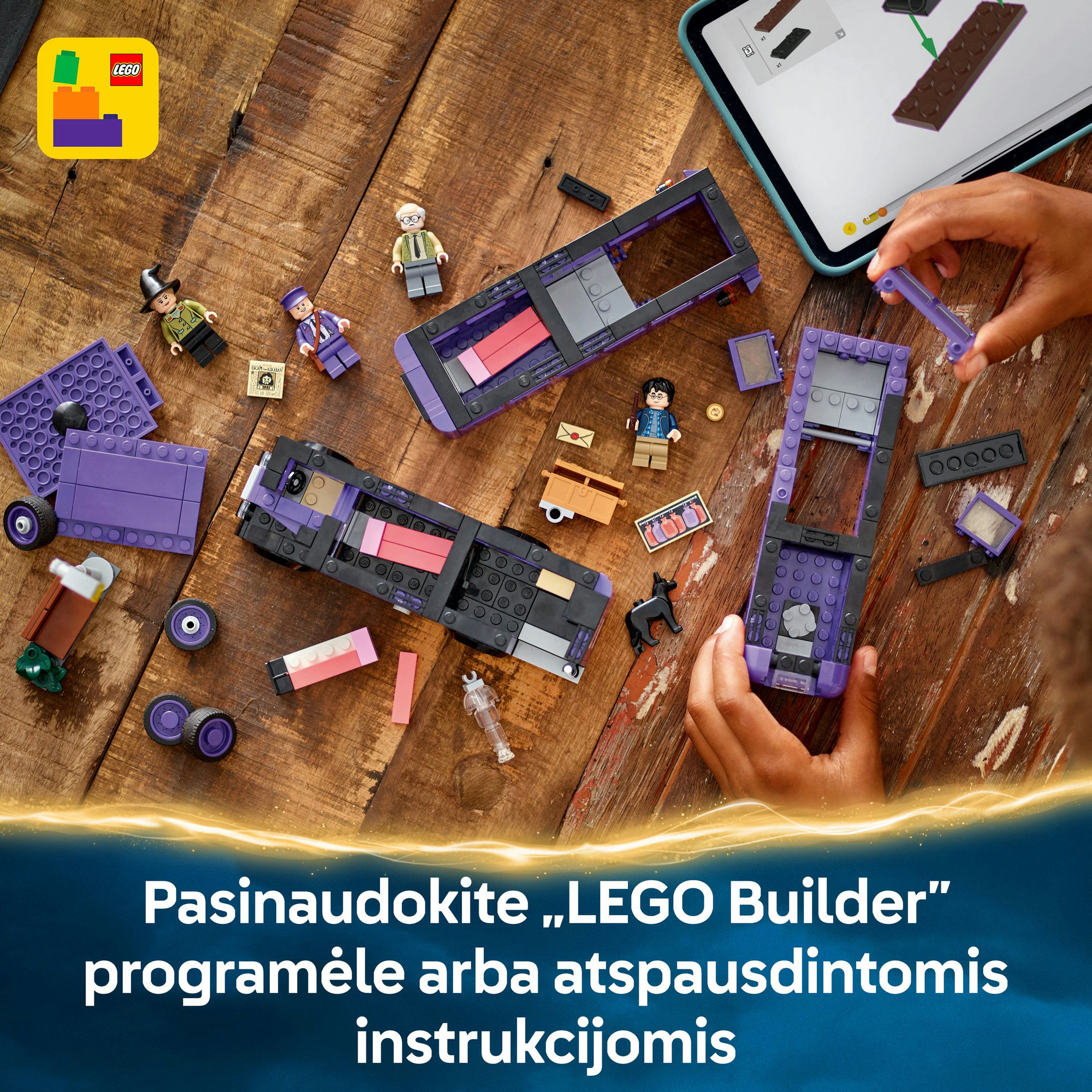Harry　LIVE 20170331 UNIT Konstruktorius LEGO® Harry Potter Reaktyvinio autobuso nuotykis