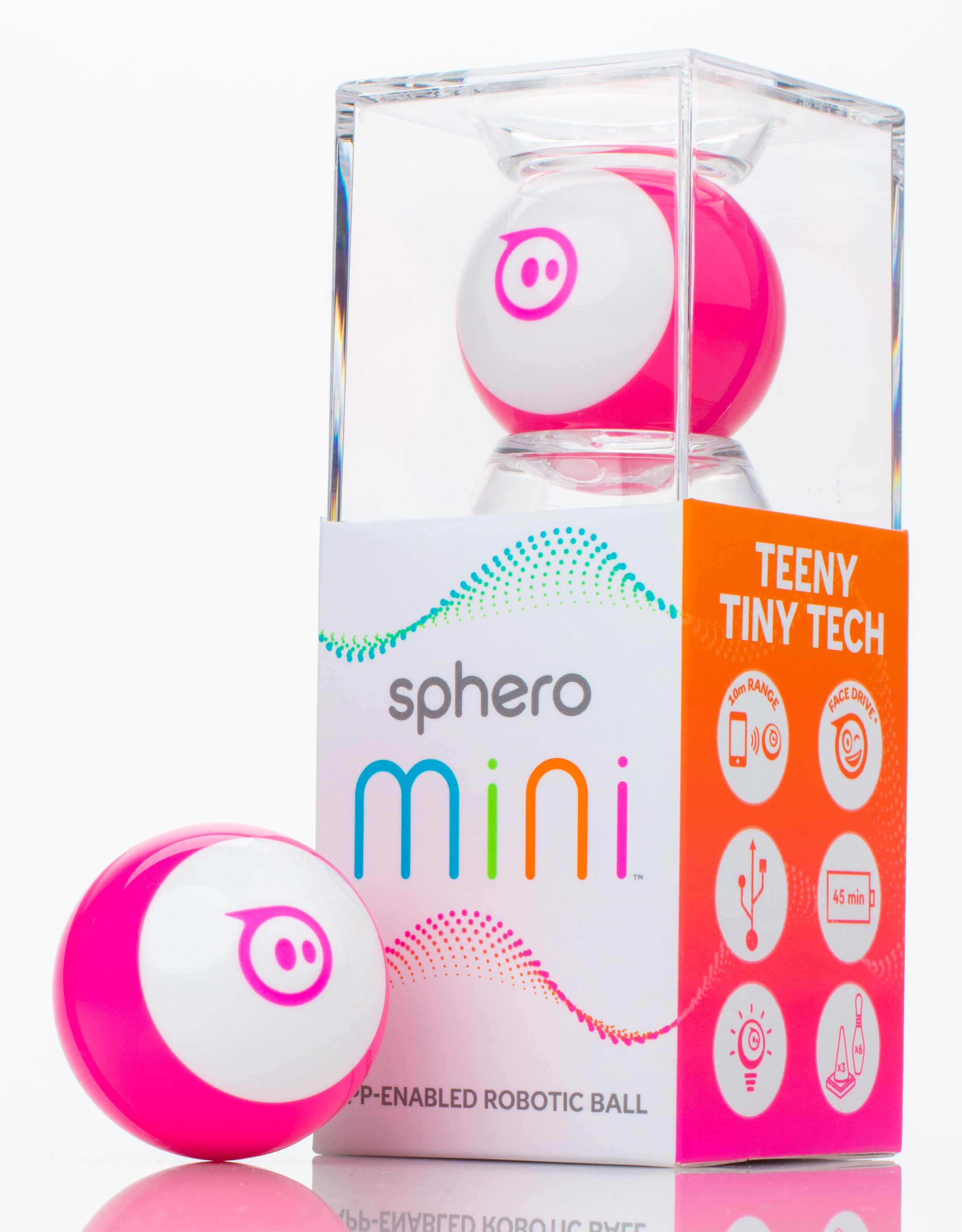 HOT Robotic Ball Sphero Mini Pink Rotaļu Robots Sphero Mini