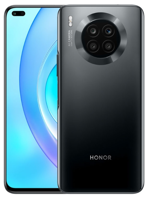 Mobilusis telefonas Honor 50 Lite, 128 GB, juoda sp.