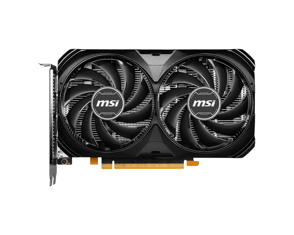 Vaizdo plokštė MSI GeForce RTX 4060 Ventus 2X Black, 8 GB, GDDR6