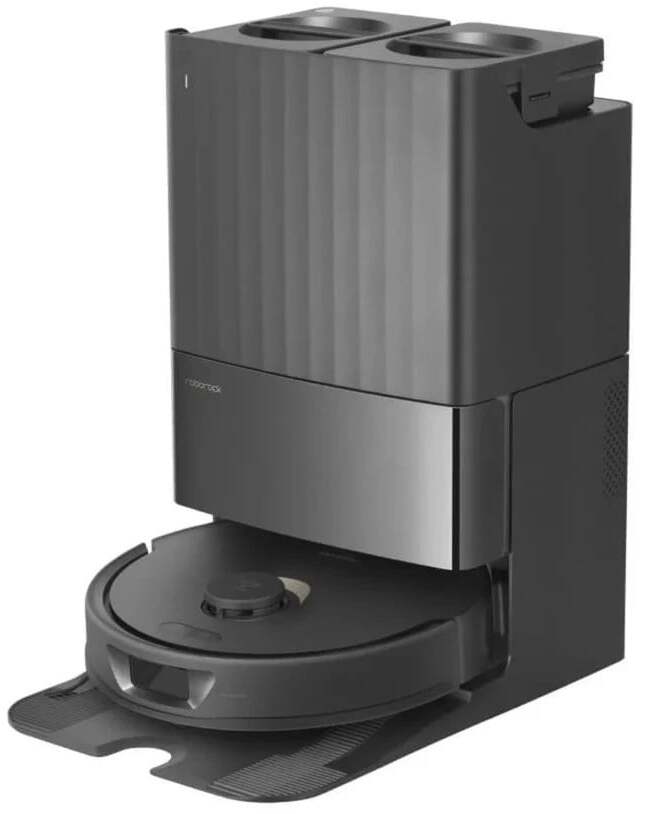 Dulkių siurblys - robotas Roborock QRevo MaxV, juoda sp.