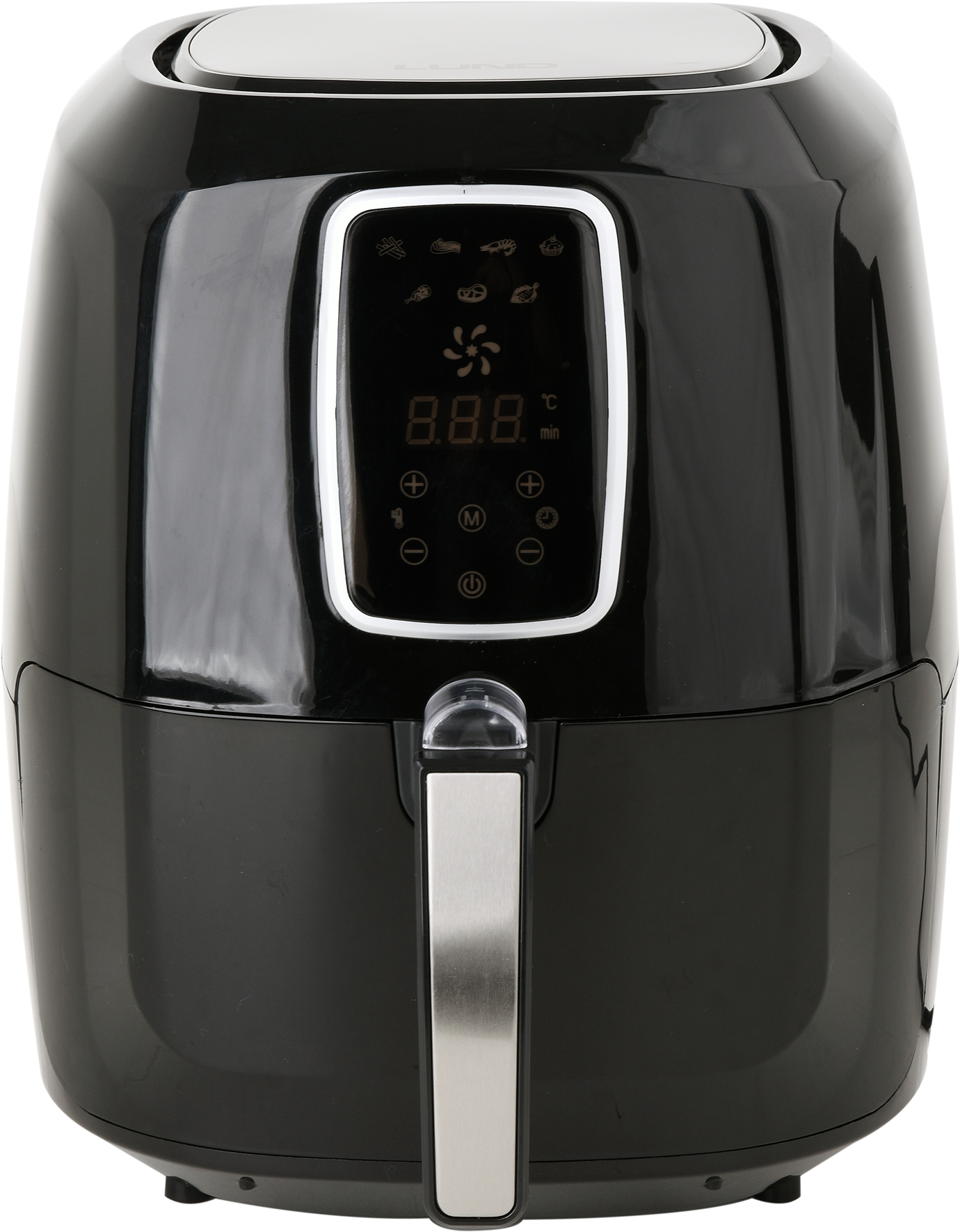 Karšto oro gruzdintuvė Lund T67574, juoda sp., 1800 W, 5.2 l