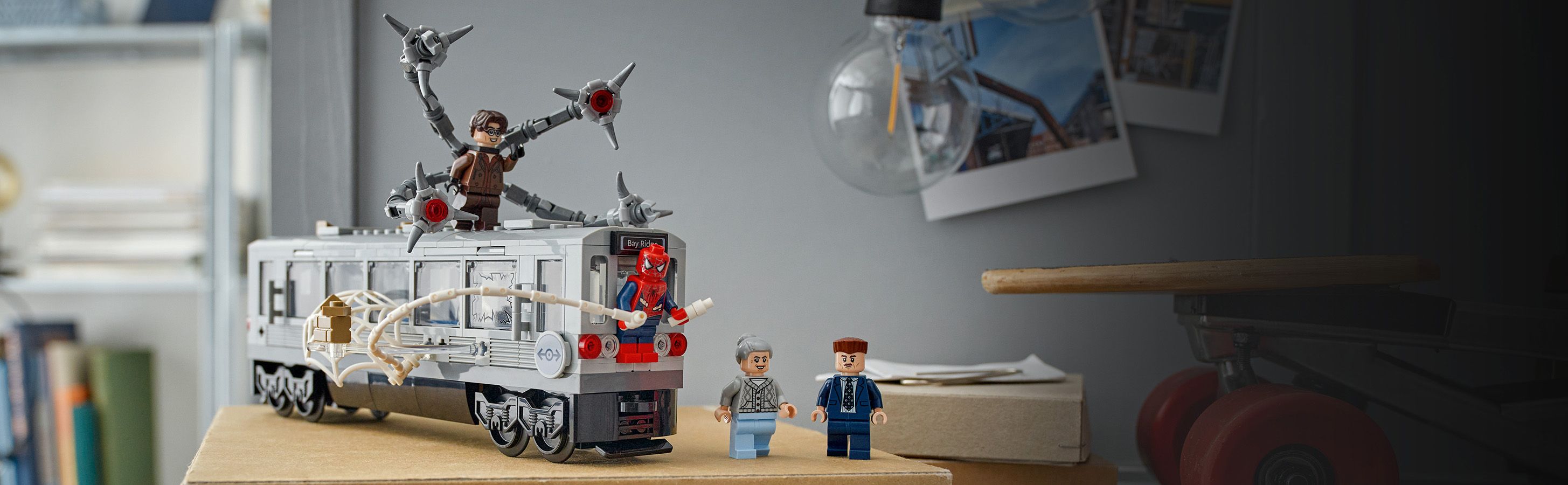 Konstruktorius LEGO® Marvel Žmogaus voro ir Daktaro Aštuonkojo