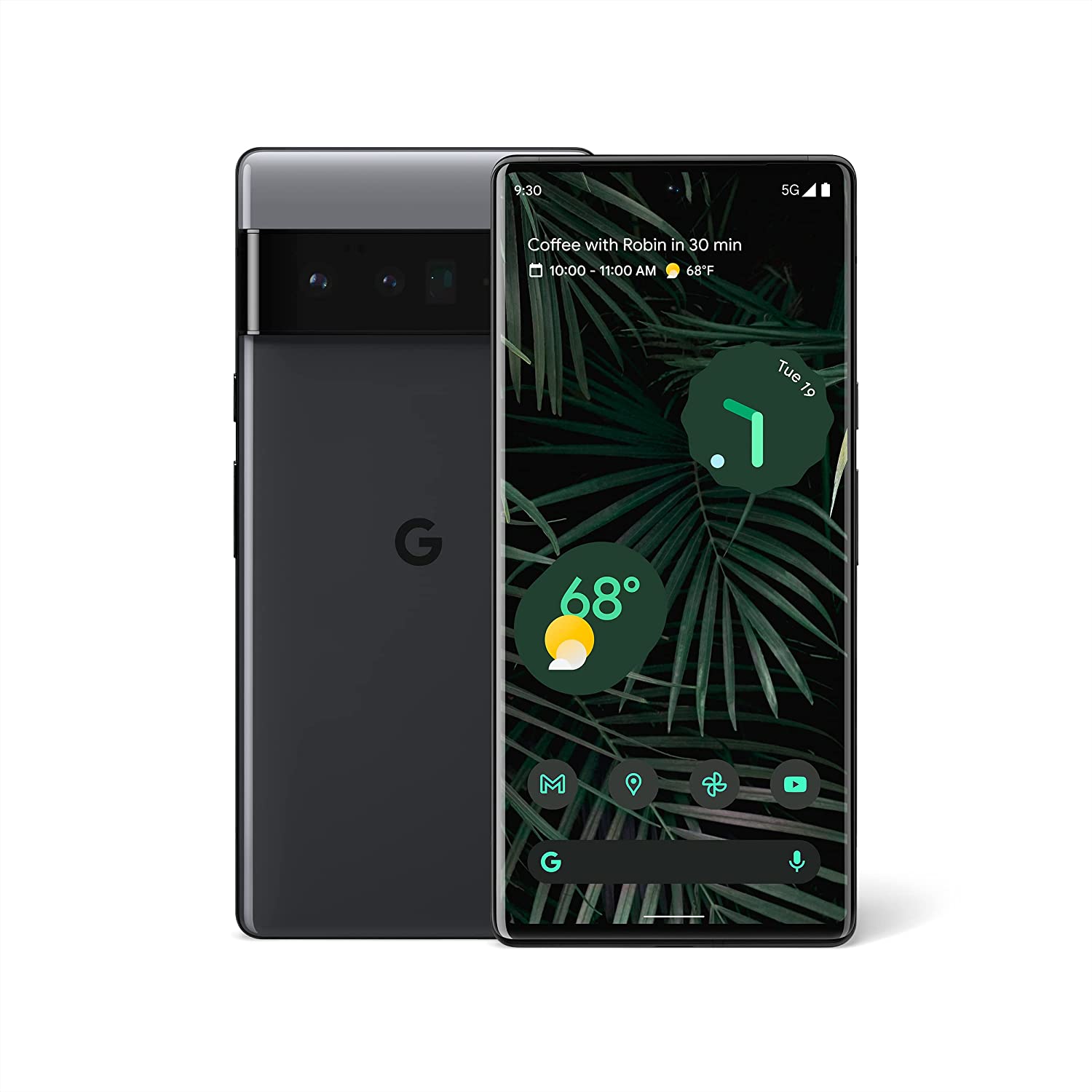 Mobilusis telefonas Google Pixel 6, 128 GB, juoda - Senukai.lt
