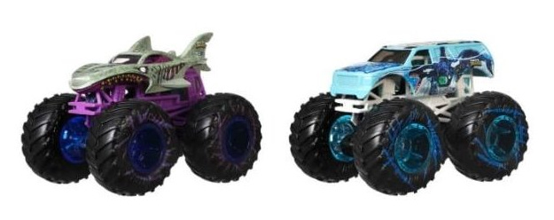 Žaislinis visureigis Mattel Hot Wheels Monster Trucks Shark Wreak