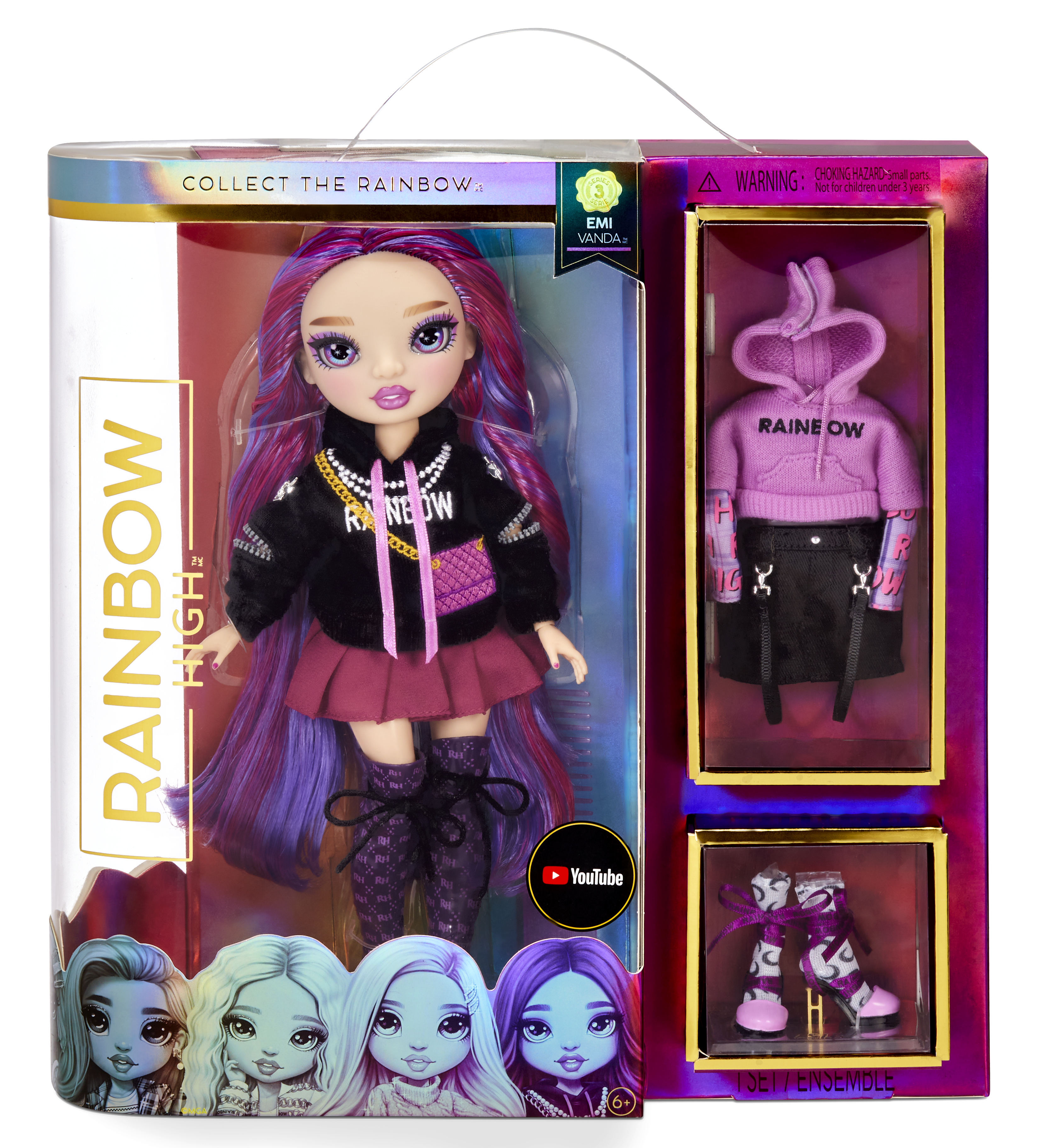 Lėlė MGA Rainbow High 575788, 29 cm - Senukai.lt